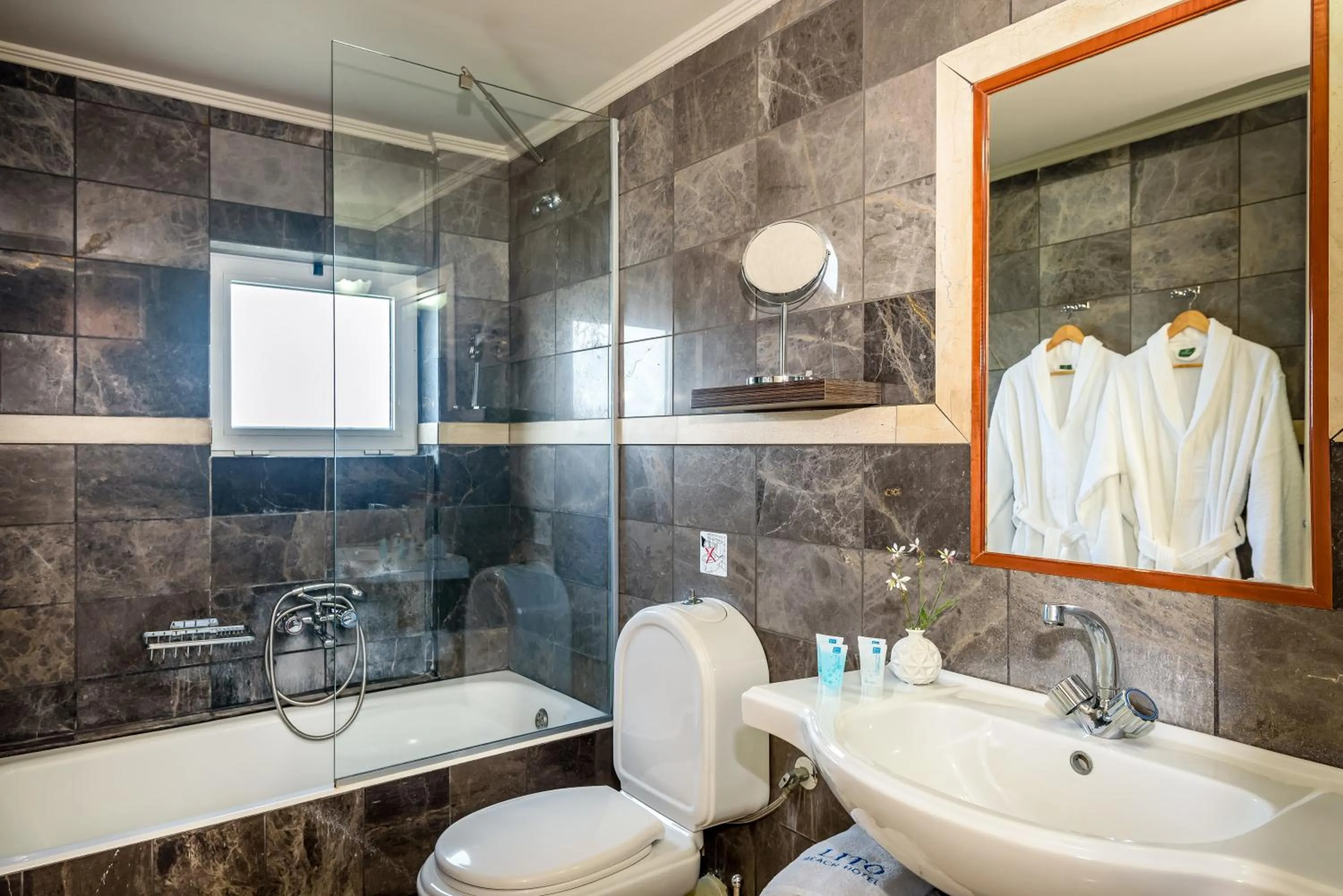 Toilet in Lito Beach Hotel