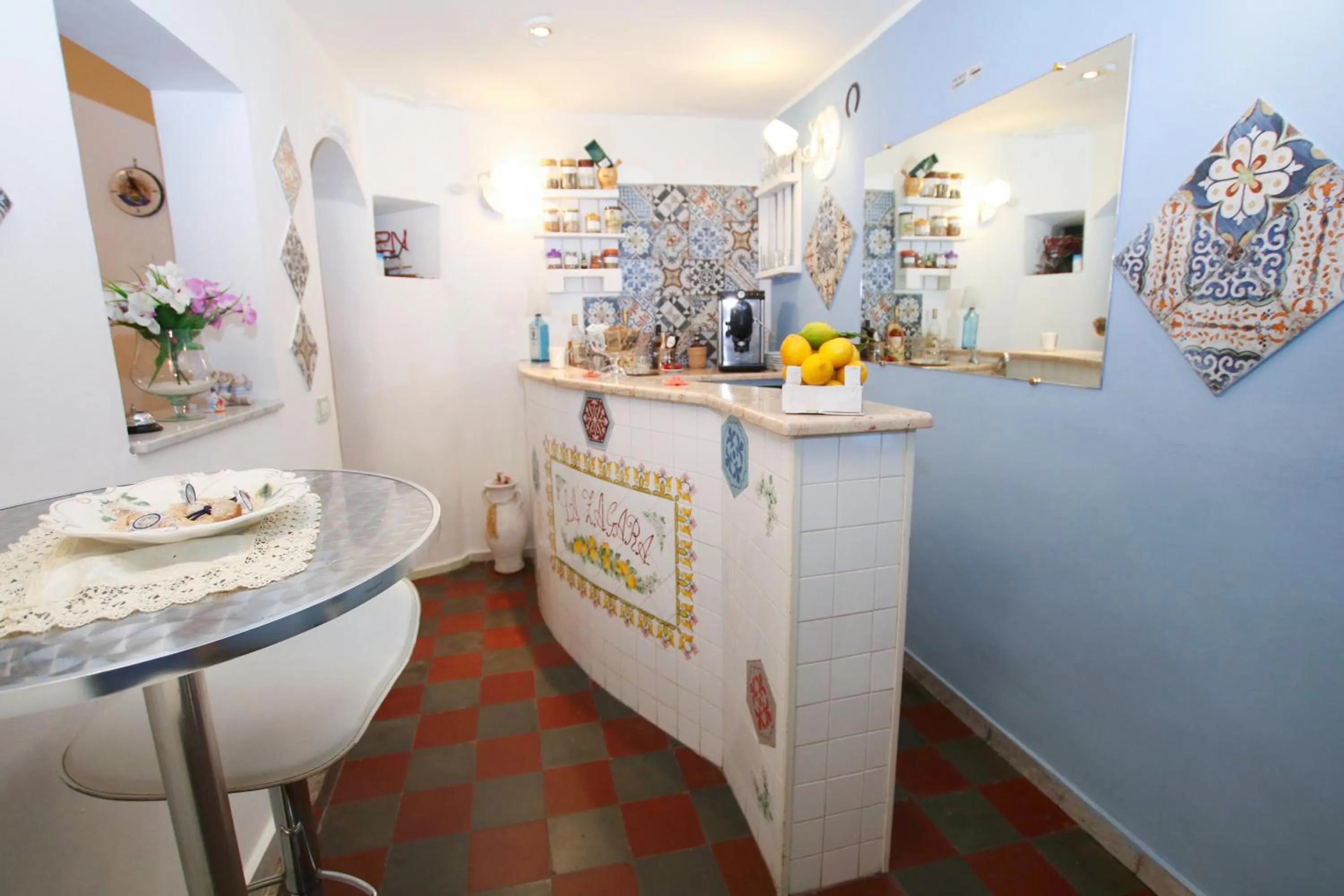 Lounge or bar in La Zagara B&B