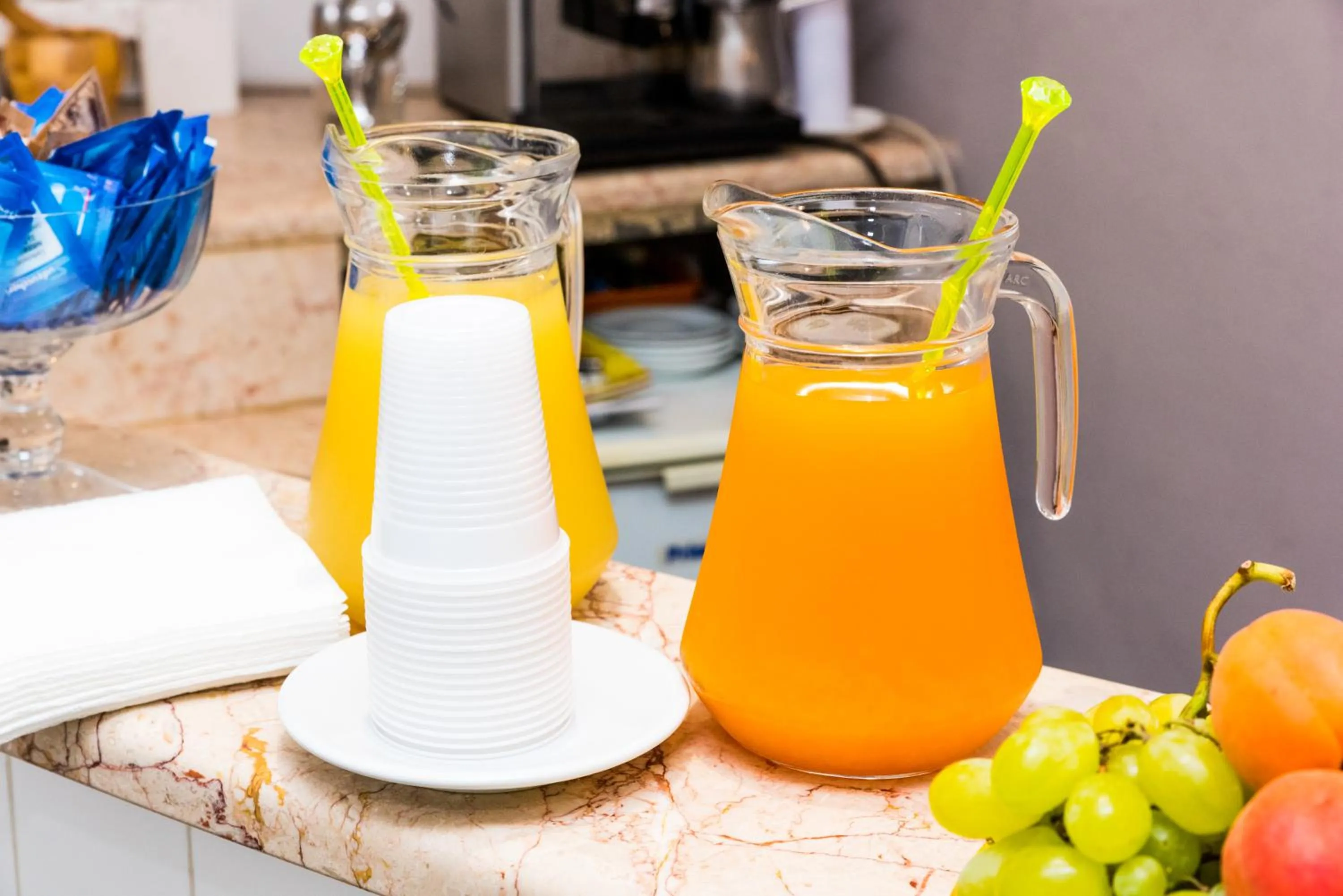 Food and drinks in La Zagara B&B