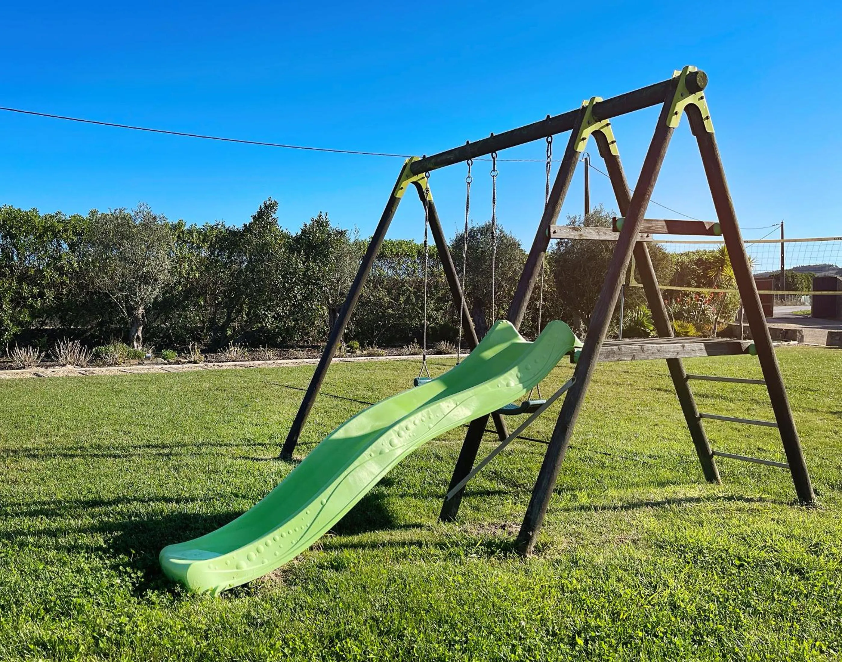 Children play ground in Herdade do Kuanza