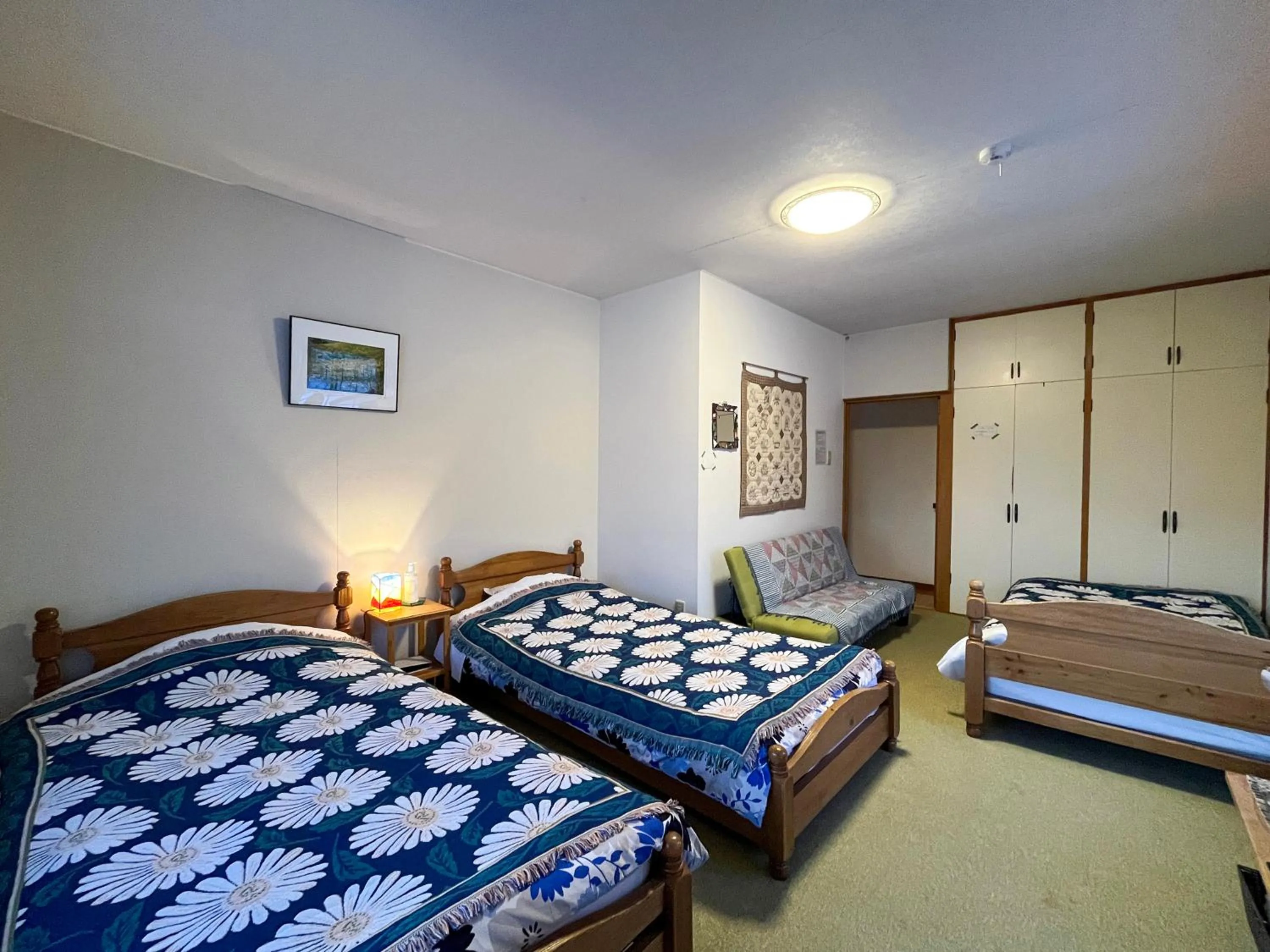 Bedroom, Bed in Natsumi no Sato