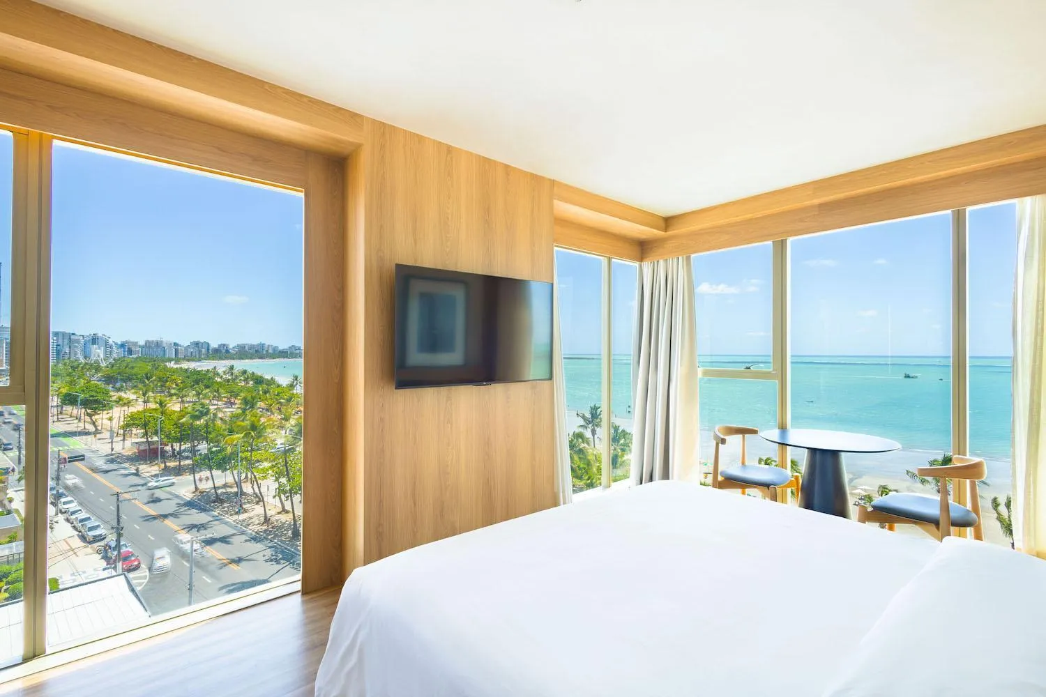 Bed in Sais Beach Living Hotel