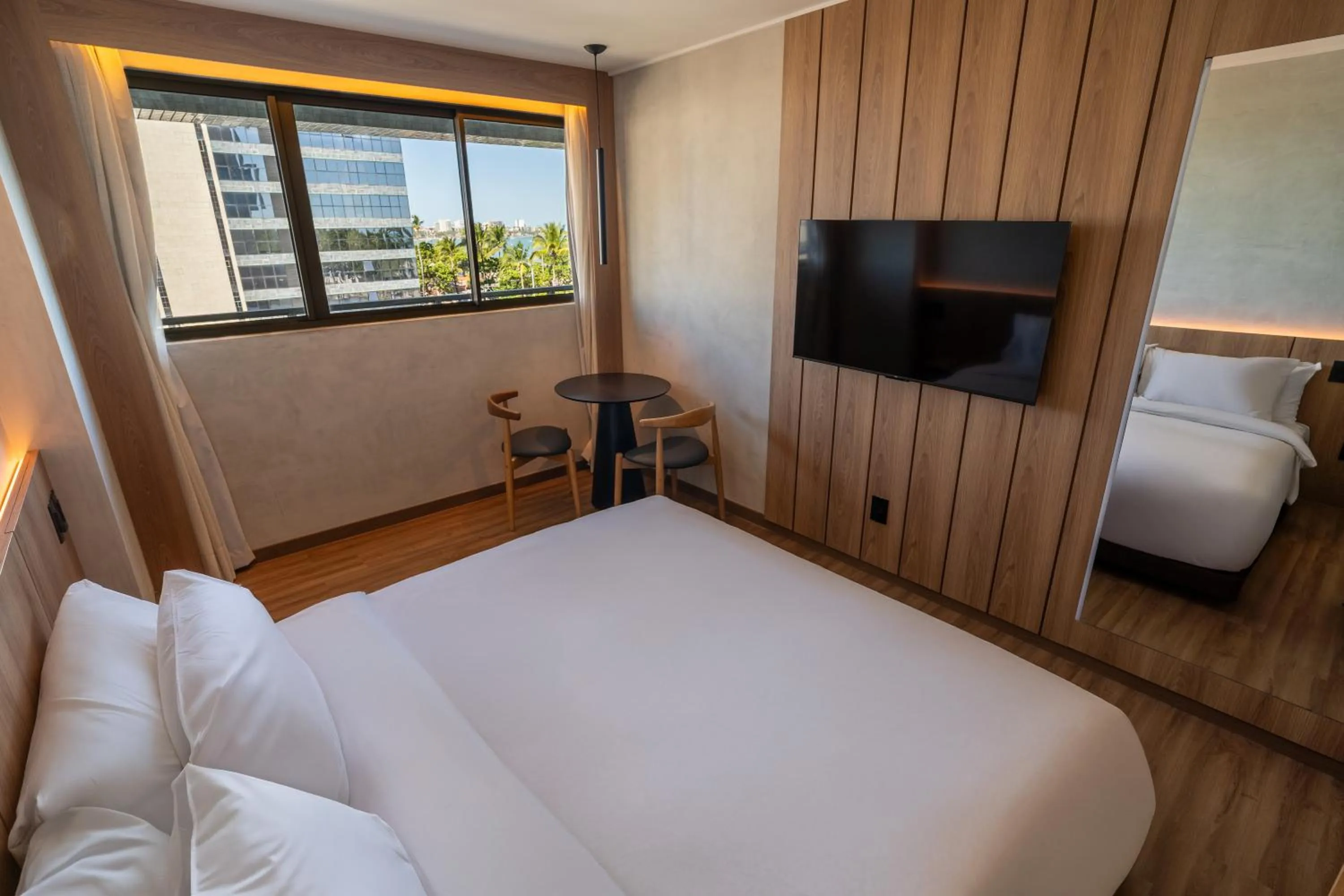 Bed in Sais Beach Living Hotel