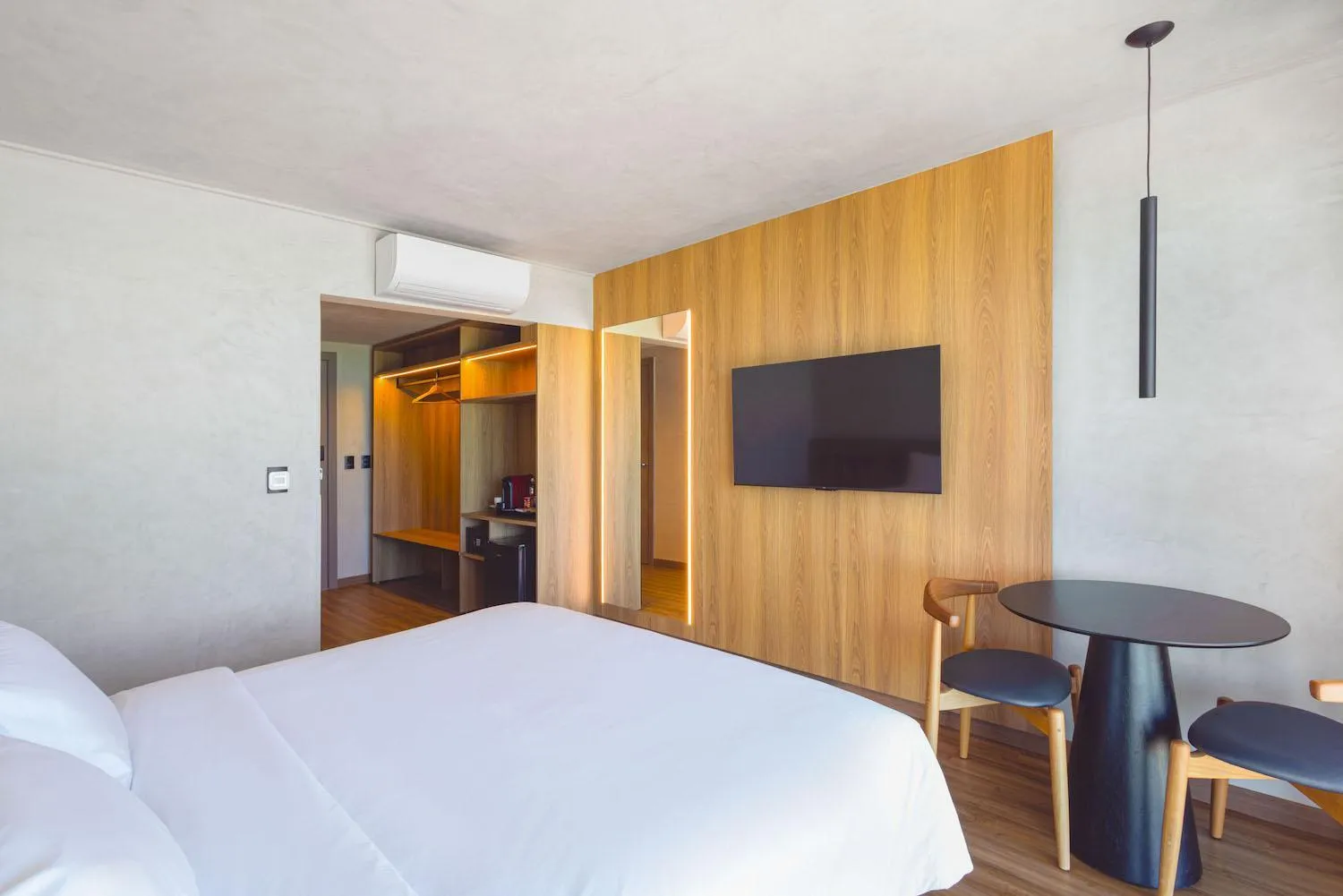 Bed in Sais Beach Living Hotel