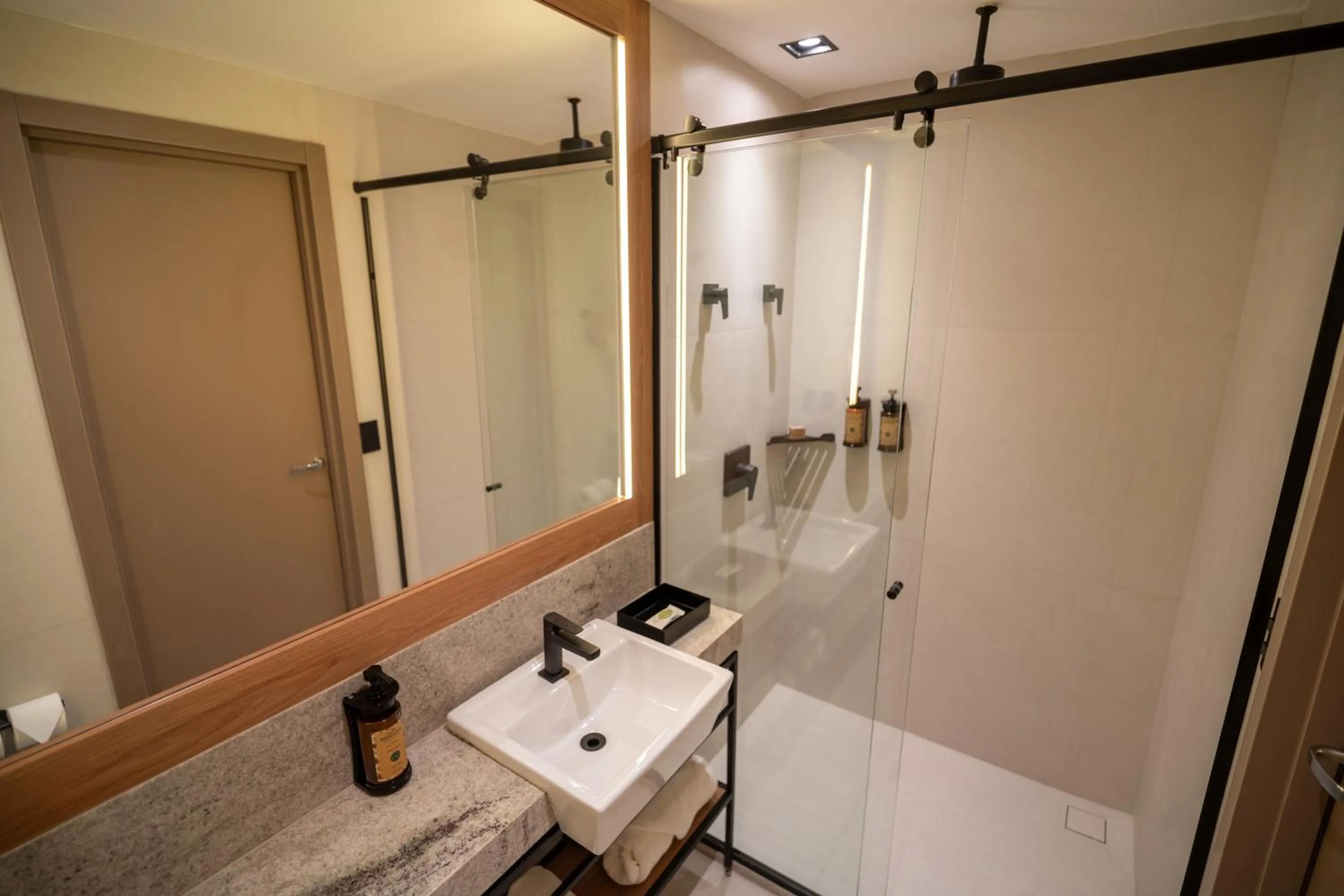 Shower in Sais Beach Living Hotel