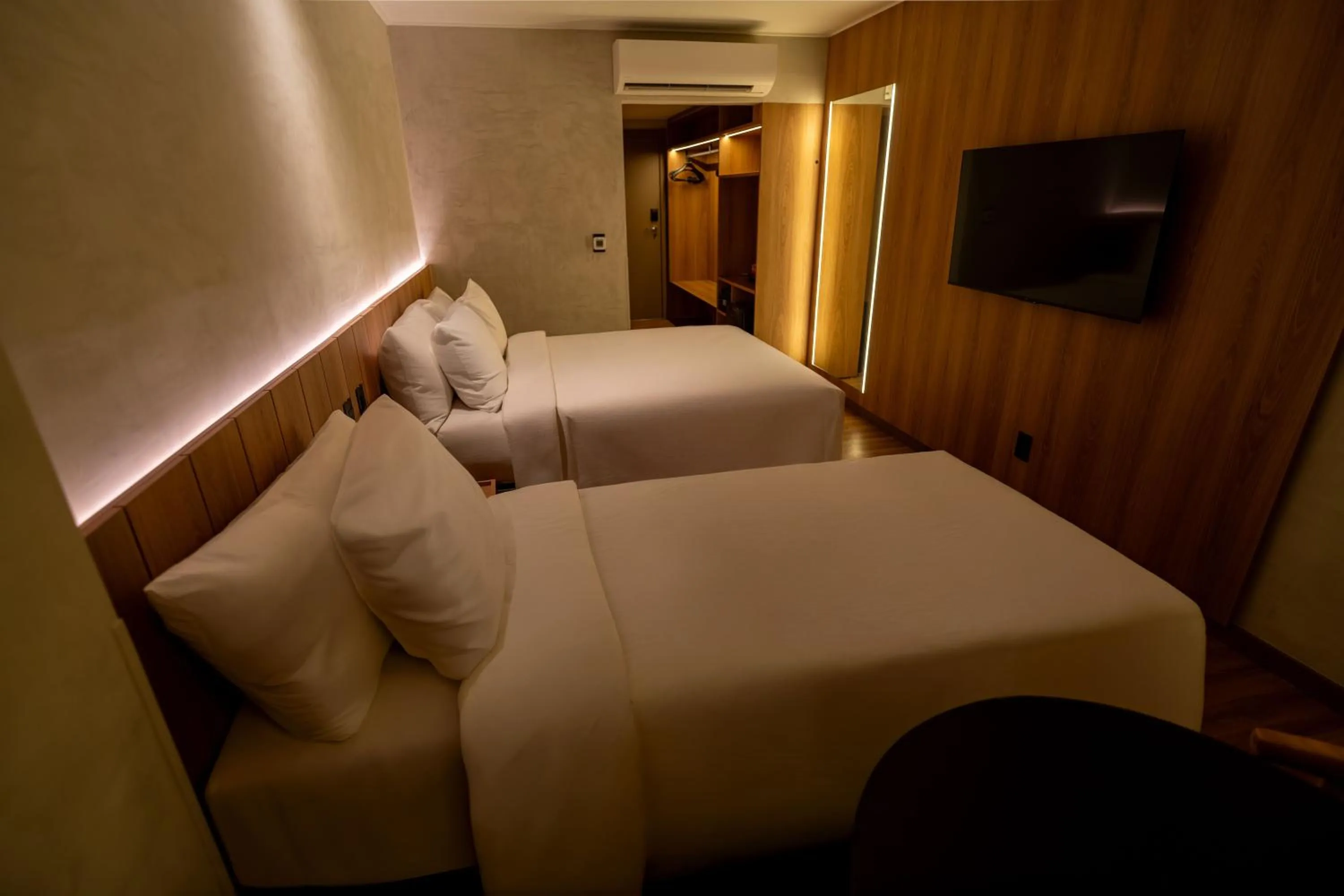 Bed in Sais Beach Living Hotel