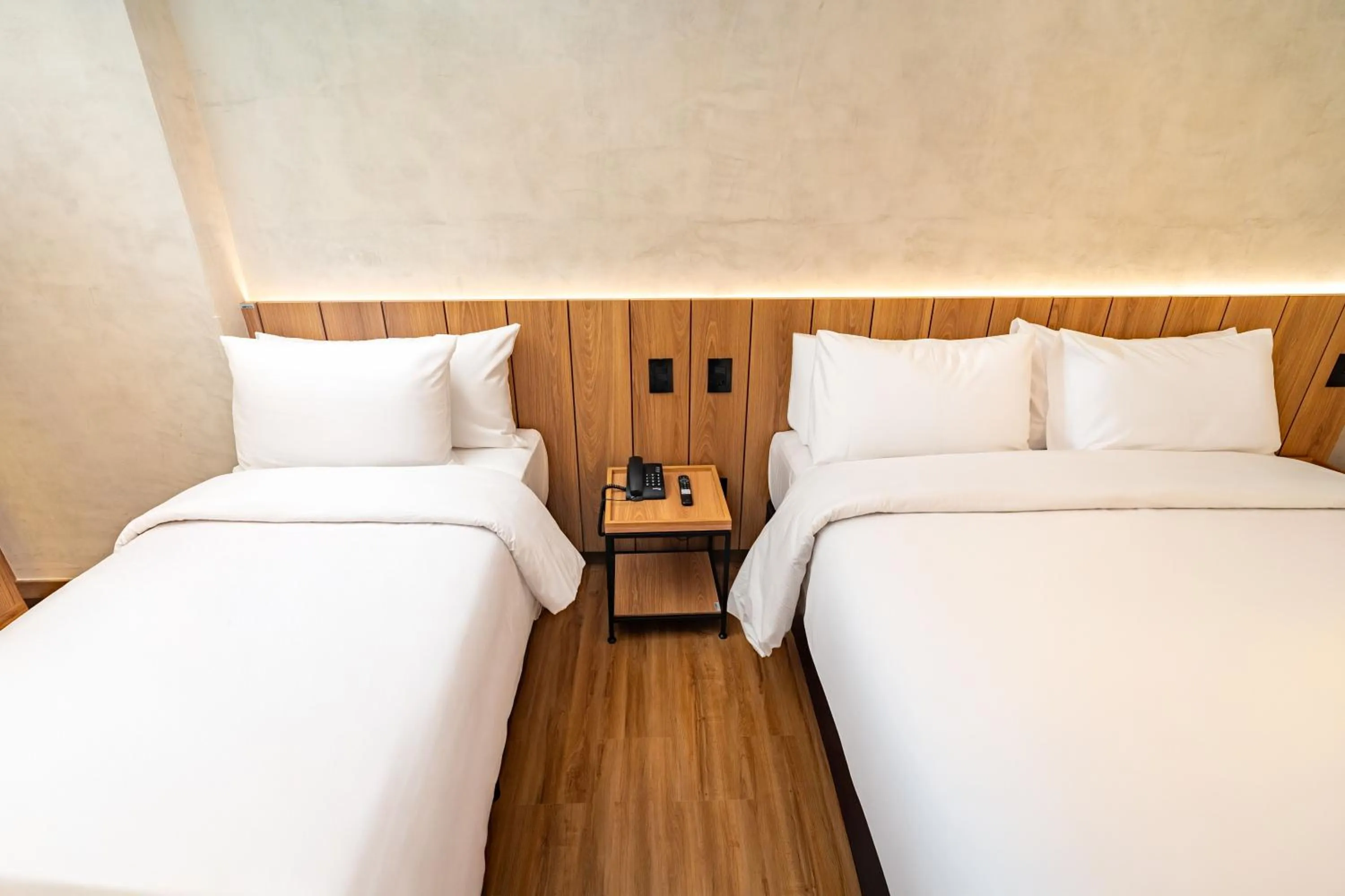 Bed in Sais Beach Living Hotel