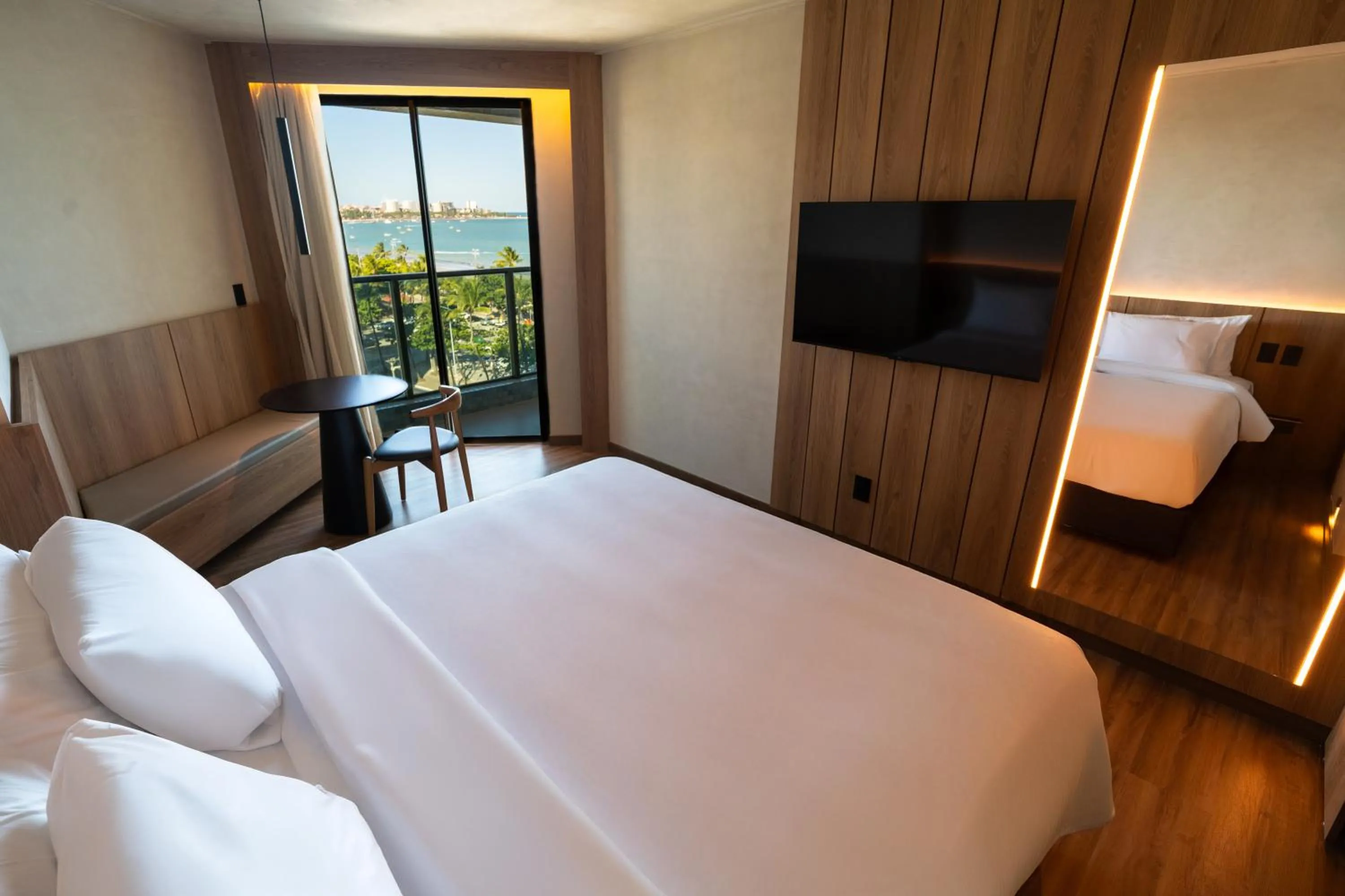 Bed in Sais Beach Living Hotel