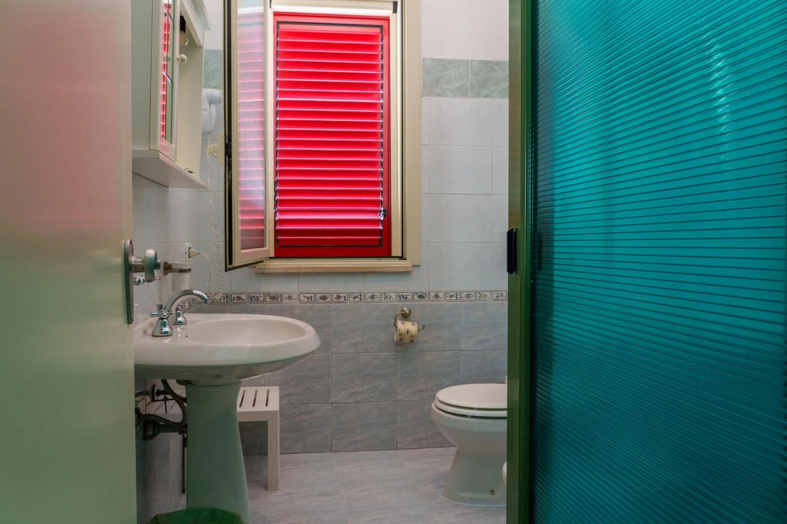 Bathroom in Hotel Le Macine