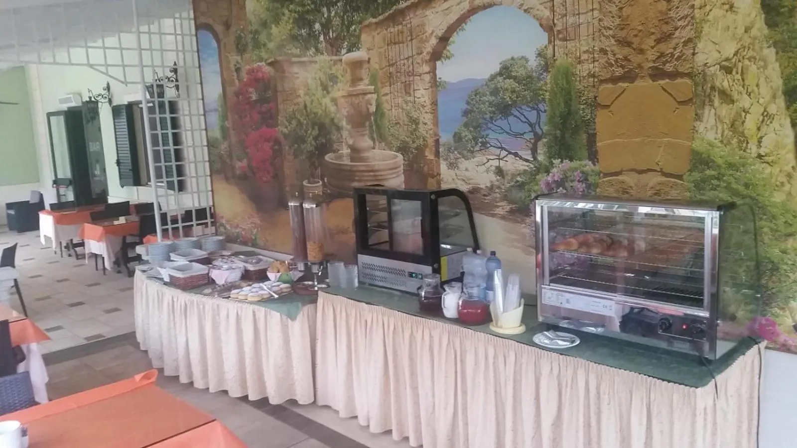 Breakfast in Hotel Le Macine