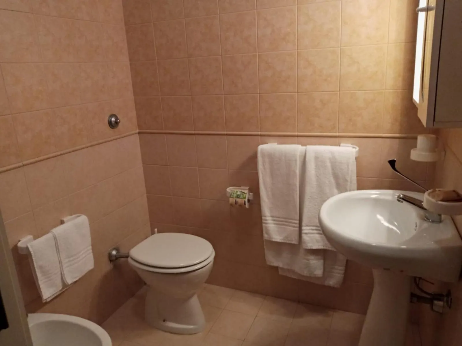 Bathroom in Hotel Le Macine