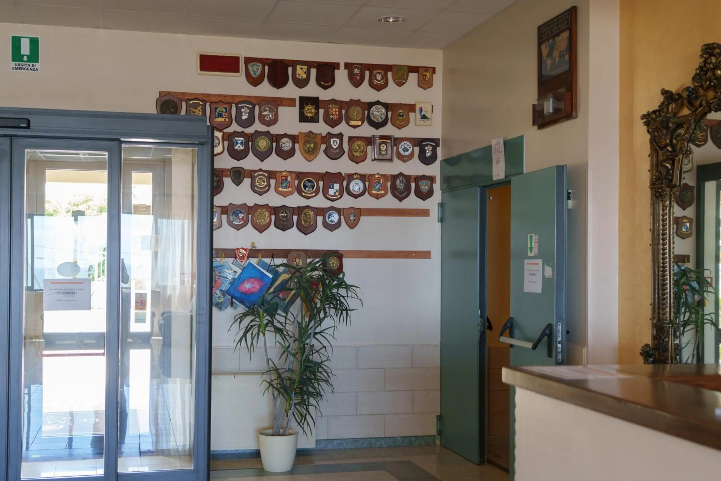 Lobby or reception in Hotel Le Macine