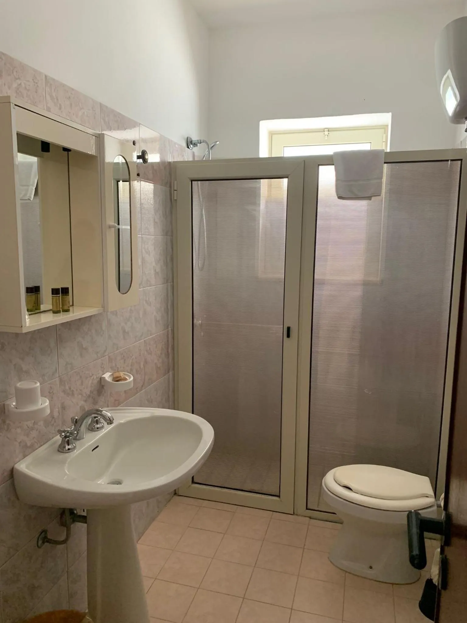 Bathroom in Hotel Le Macine