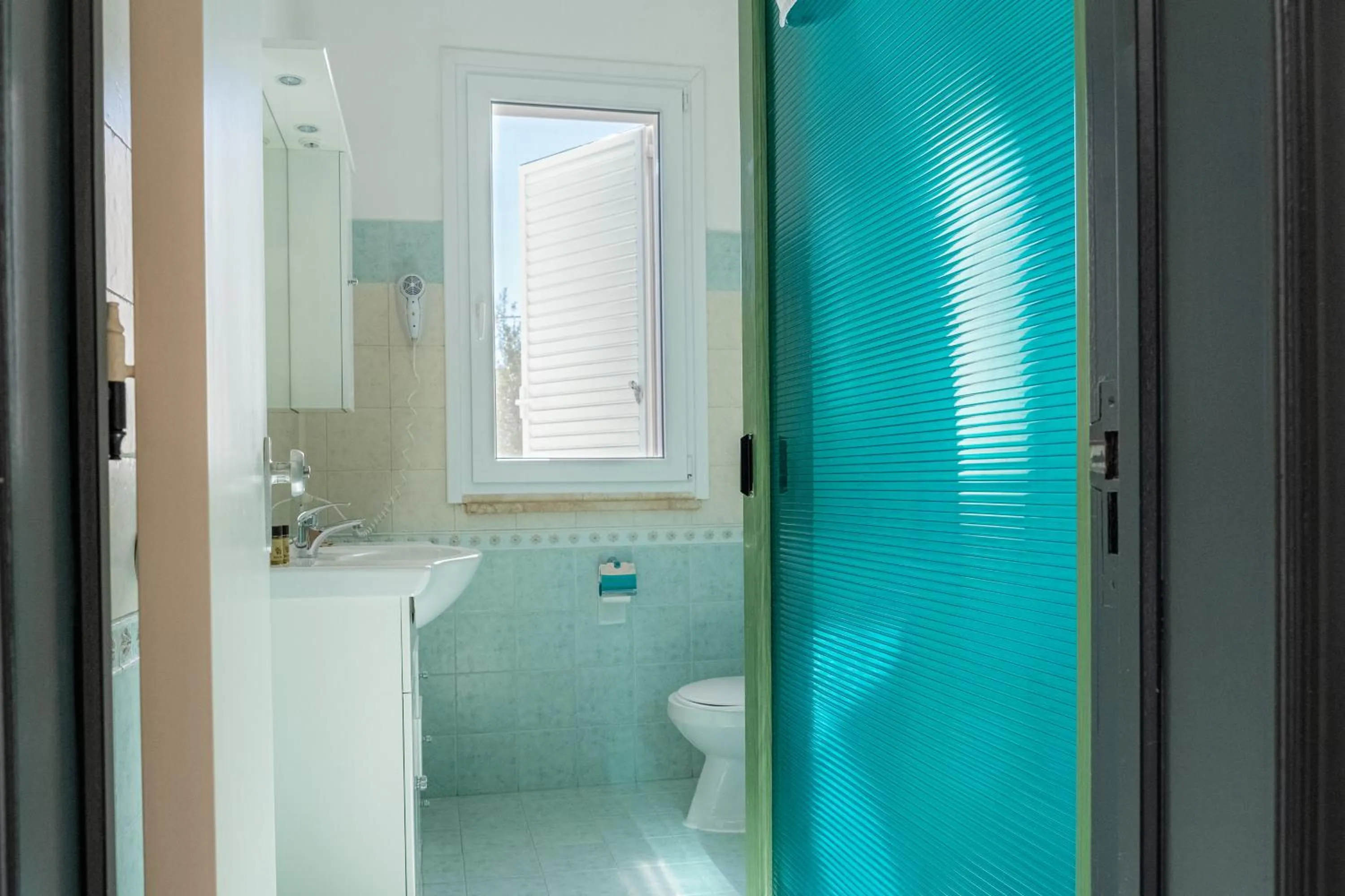 Bathroom in Hotel Le Macine