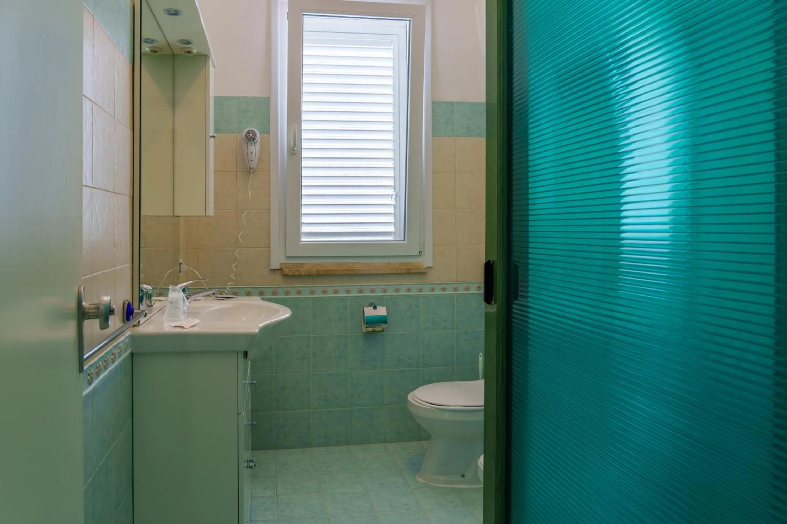Bathroom in Hotel Le Macine