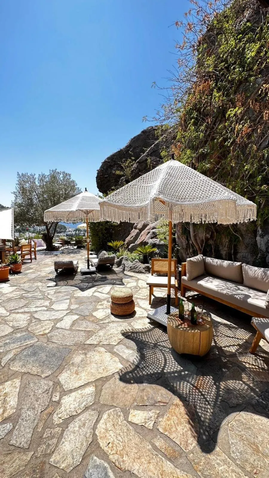 Patio in The Aegean Gate Hotel