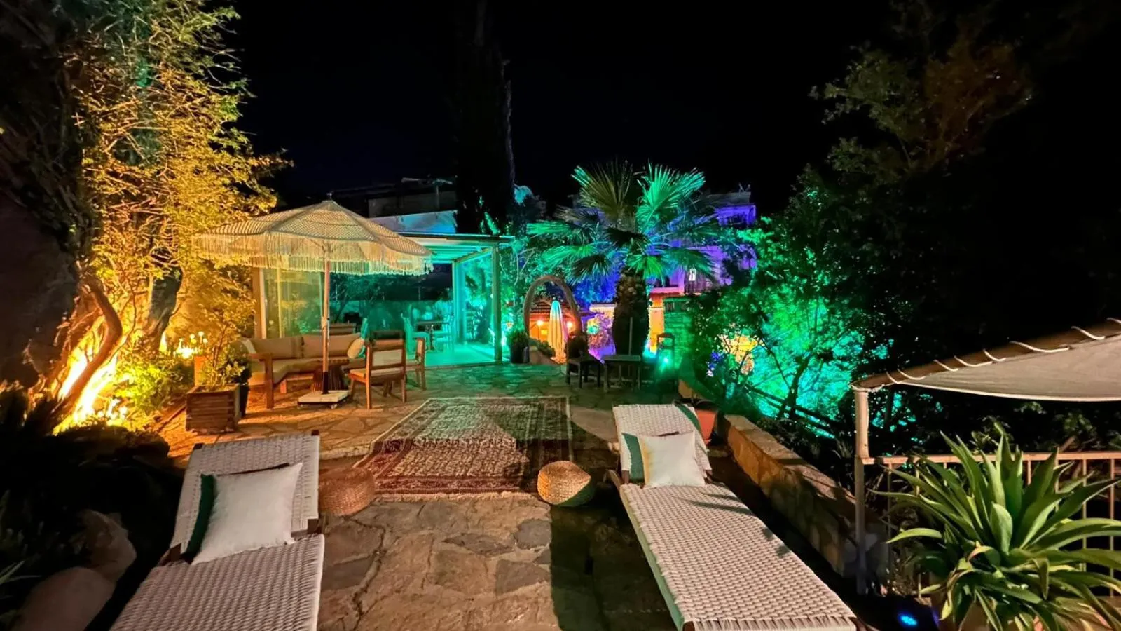 Patio in The Aegean Gate Hotel