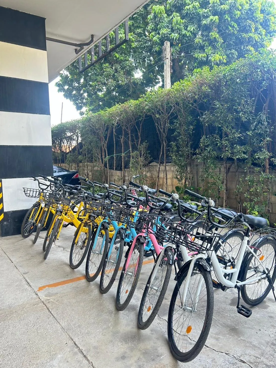 Cycling in The Bridge Residence Hotel