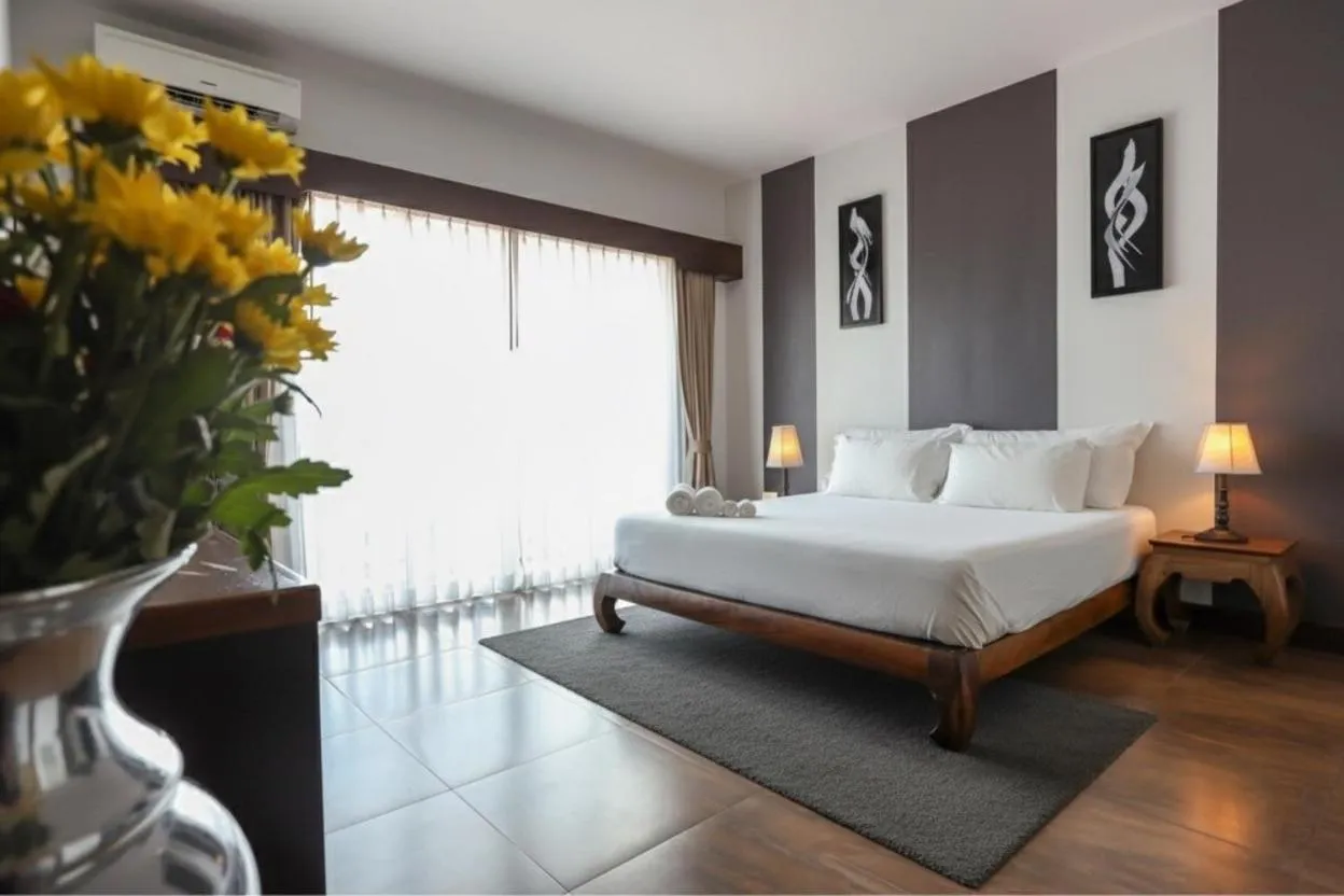 Bed in The Bridge Residence Hotel