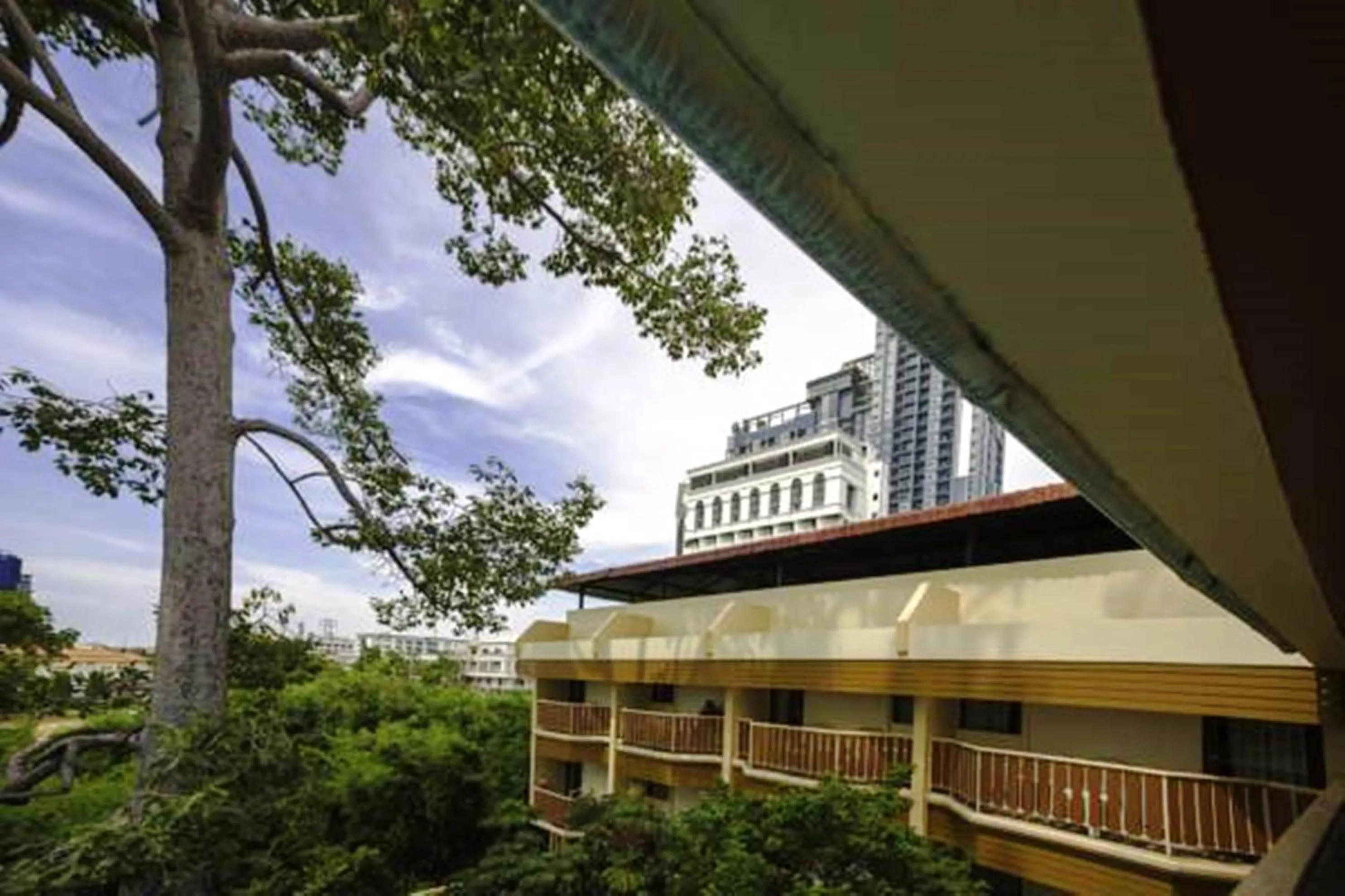 Garden view in Twin Palms Resort Pattaya, SHA Extra Plus Certified