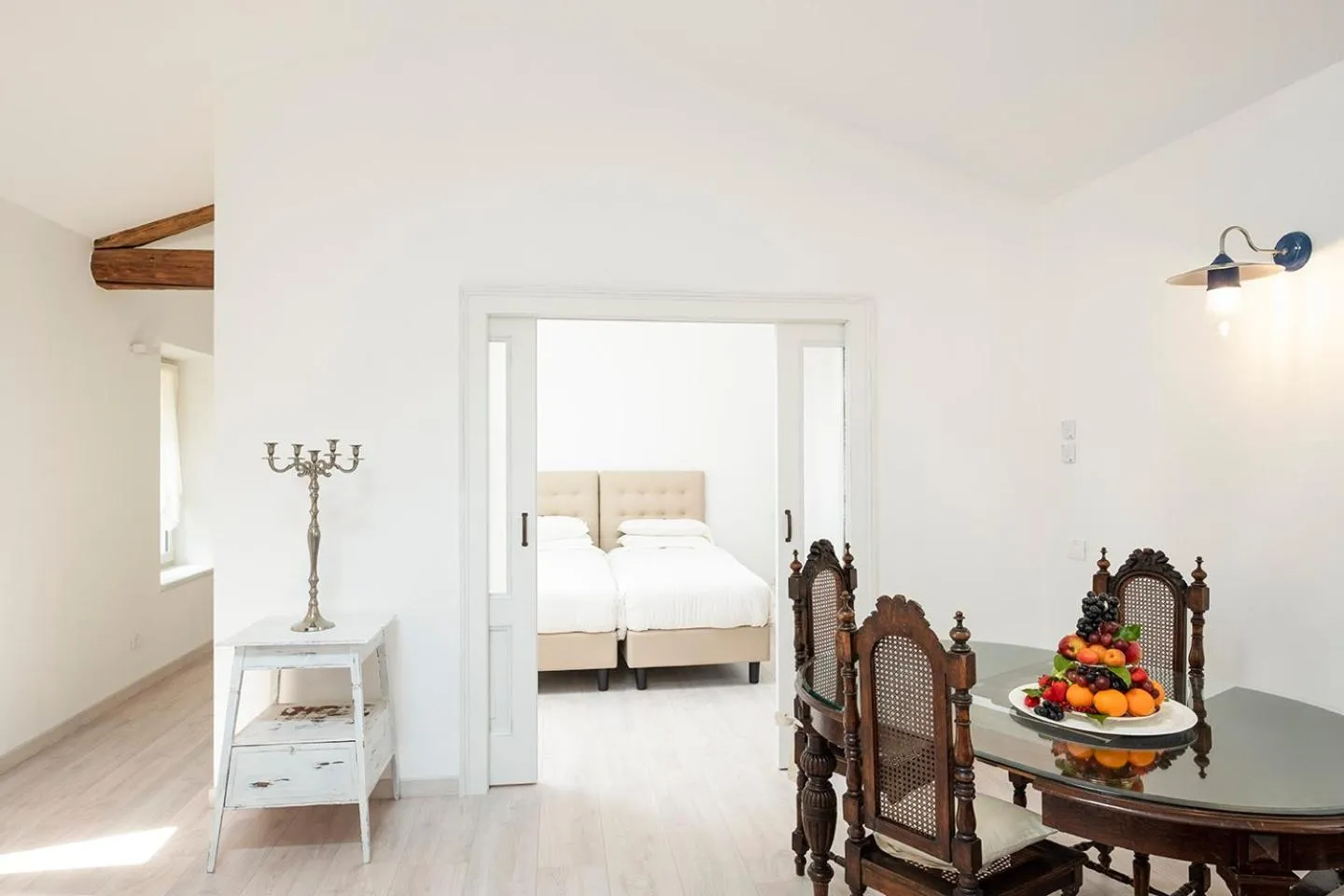 Living room, Bed in Hotel Villa Rosenhof 1893