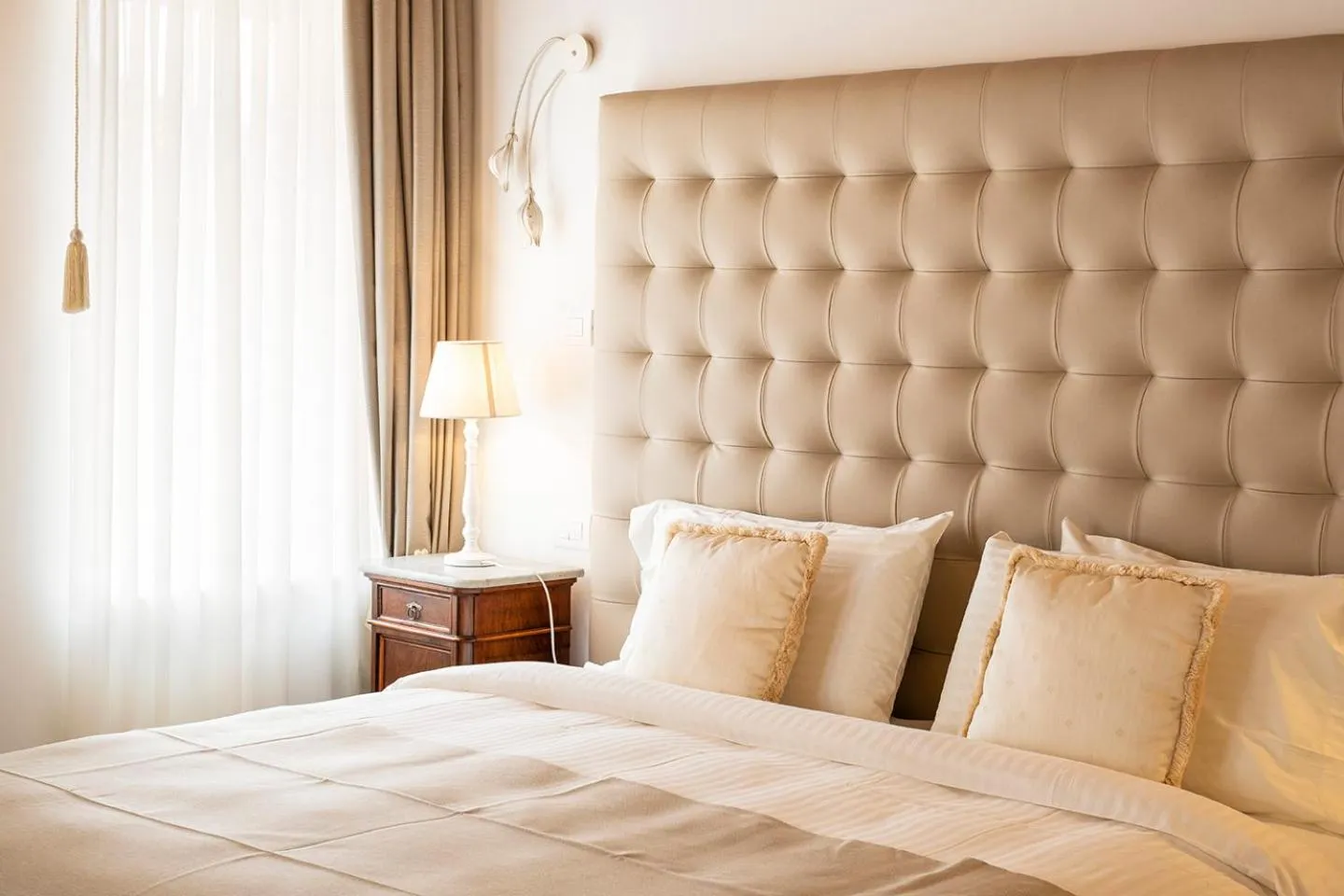 Bed in Hotel Villa Rosenhof 1893