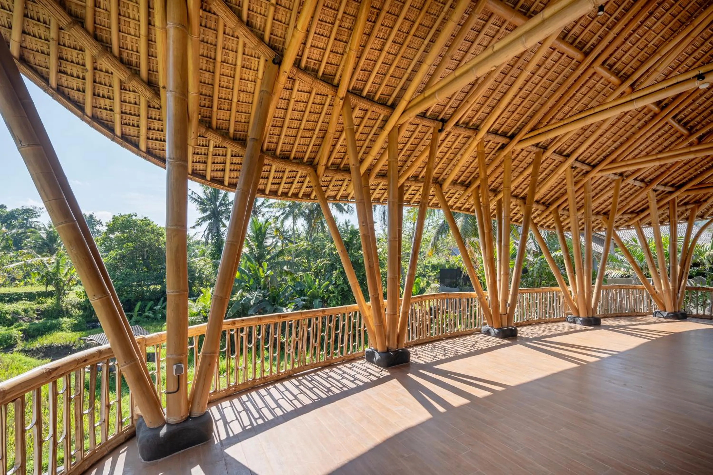 Patio in Emana Bambooscape