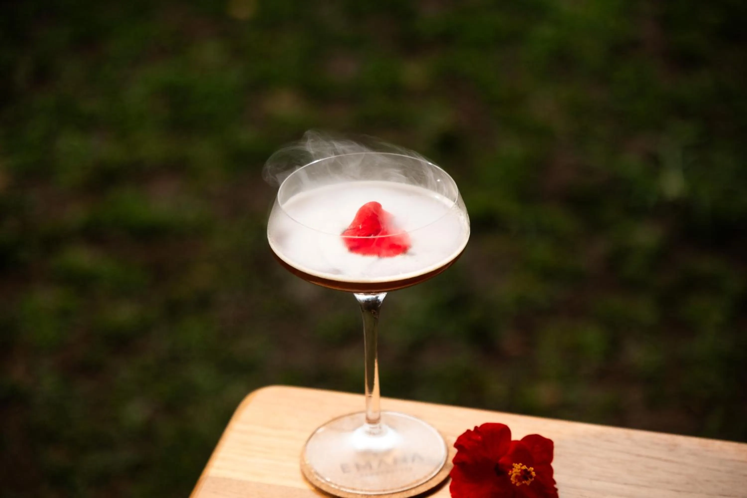 Drinks in Emana Bambooscape