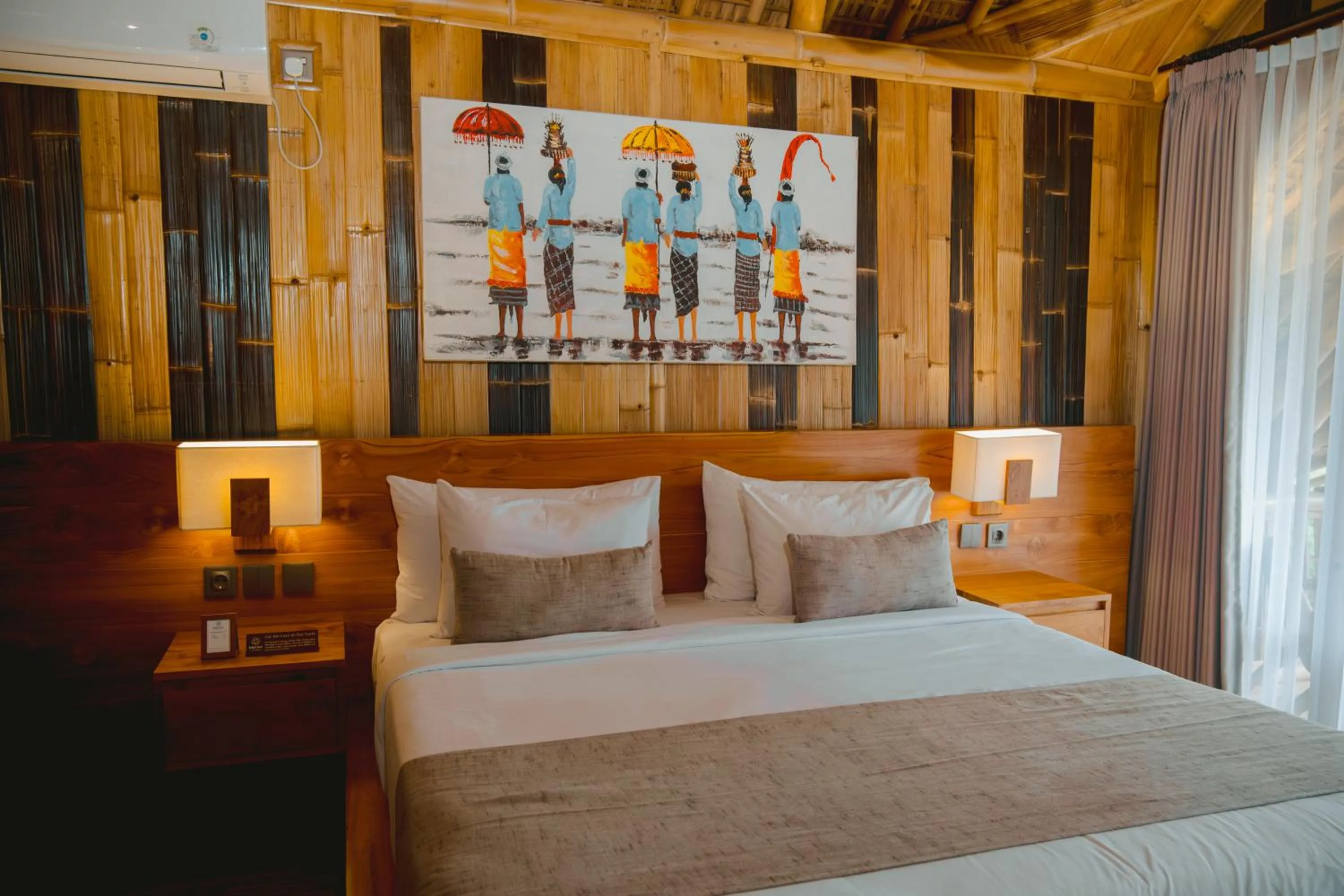 Bedroom, Bed in Emana Bambooscape