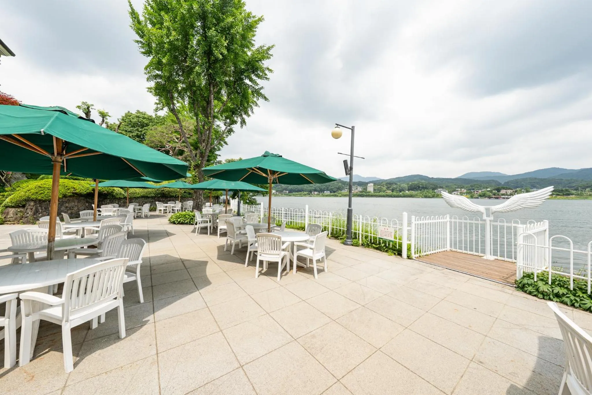 Seating area in The Hill House Yangpyeong