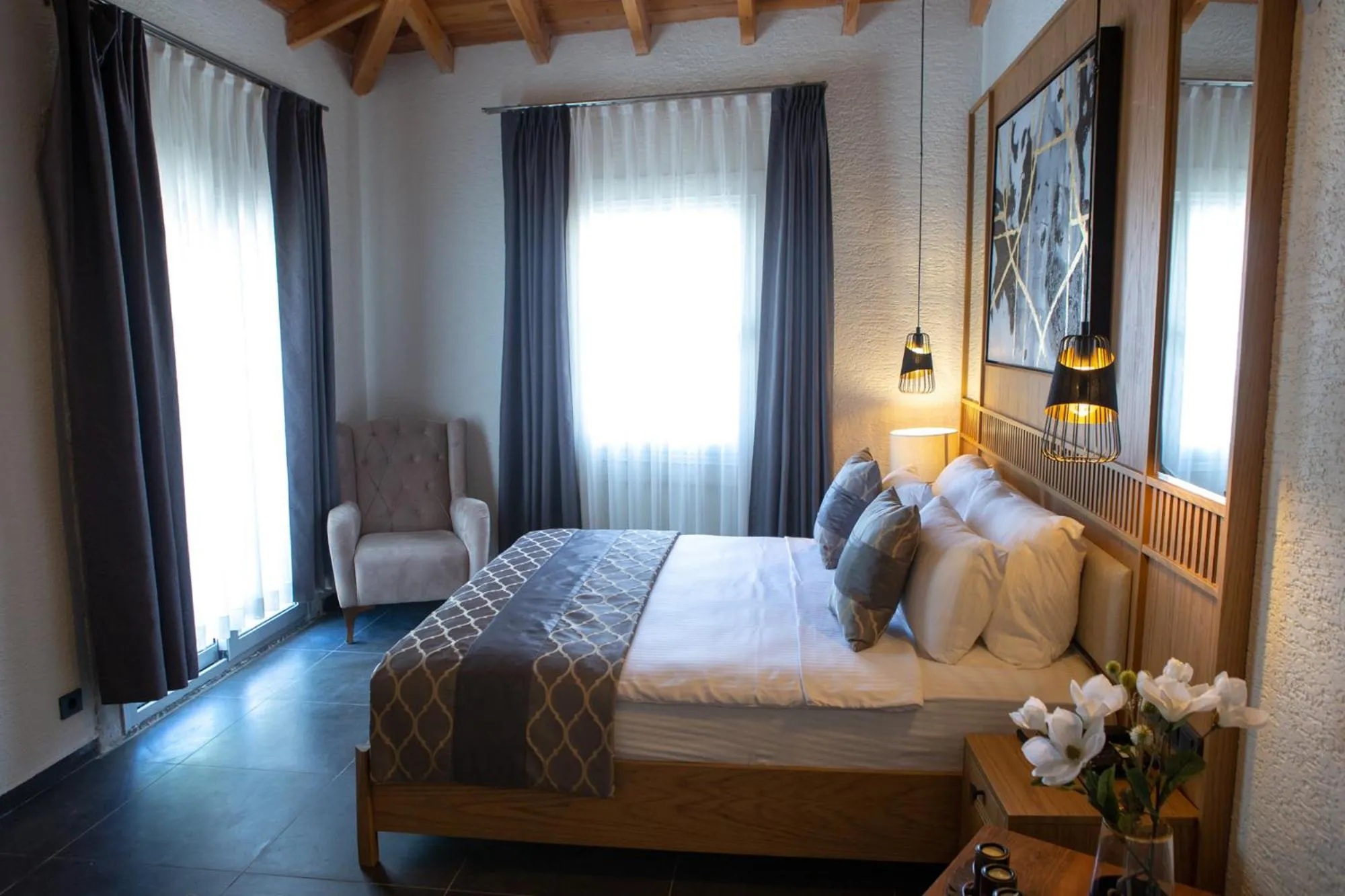 Bed in The ABC Hotel