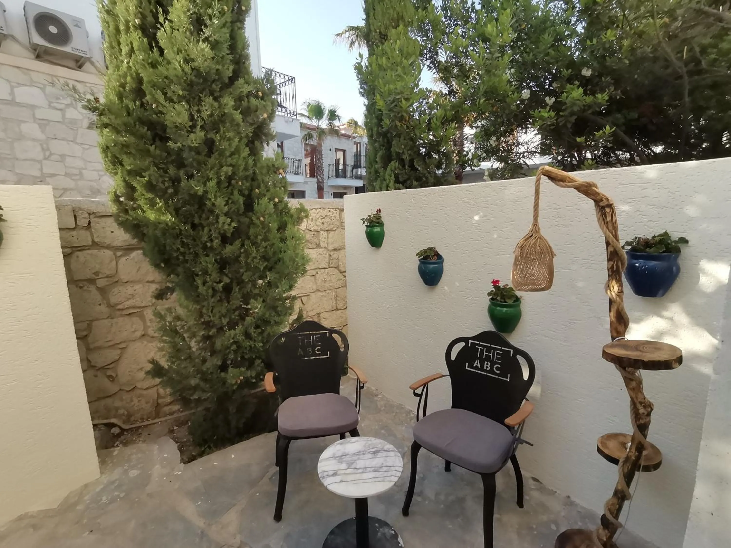 Patio in The ABC Hotel