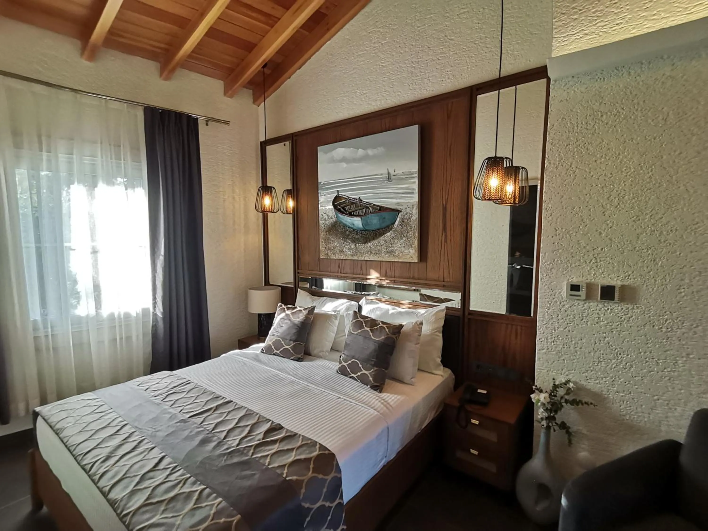 Bed in The ABC Hotel