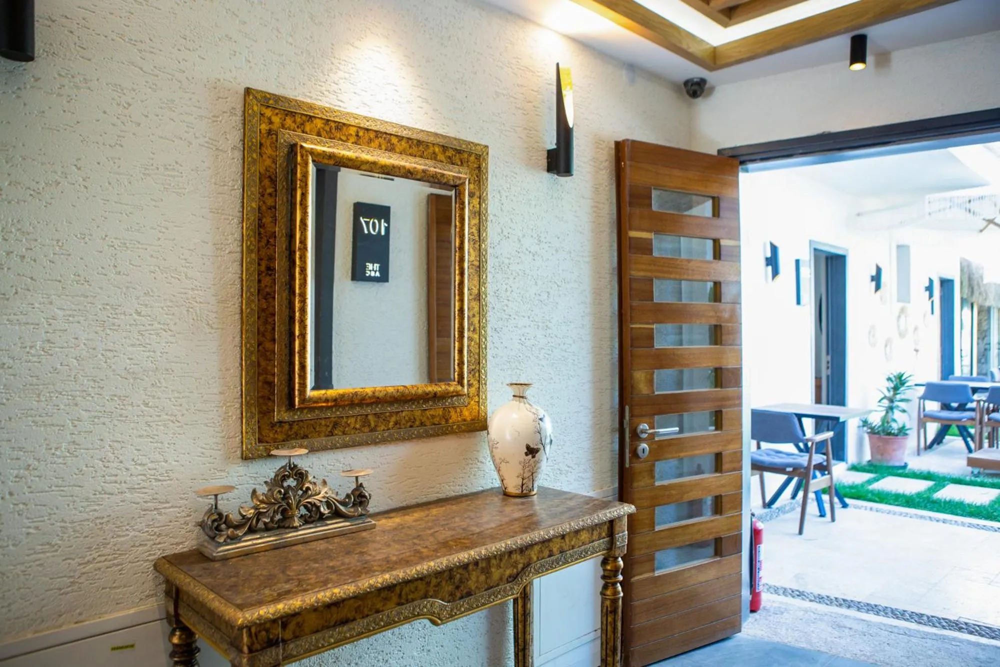 Lobby or reception in The ABC Hotel