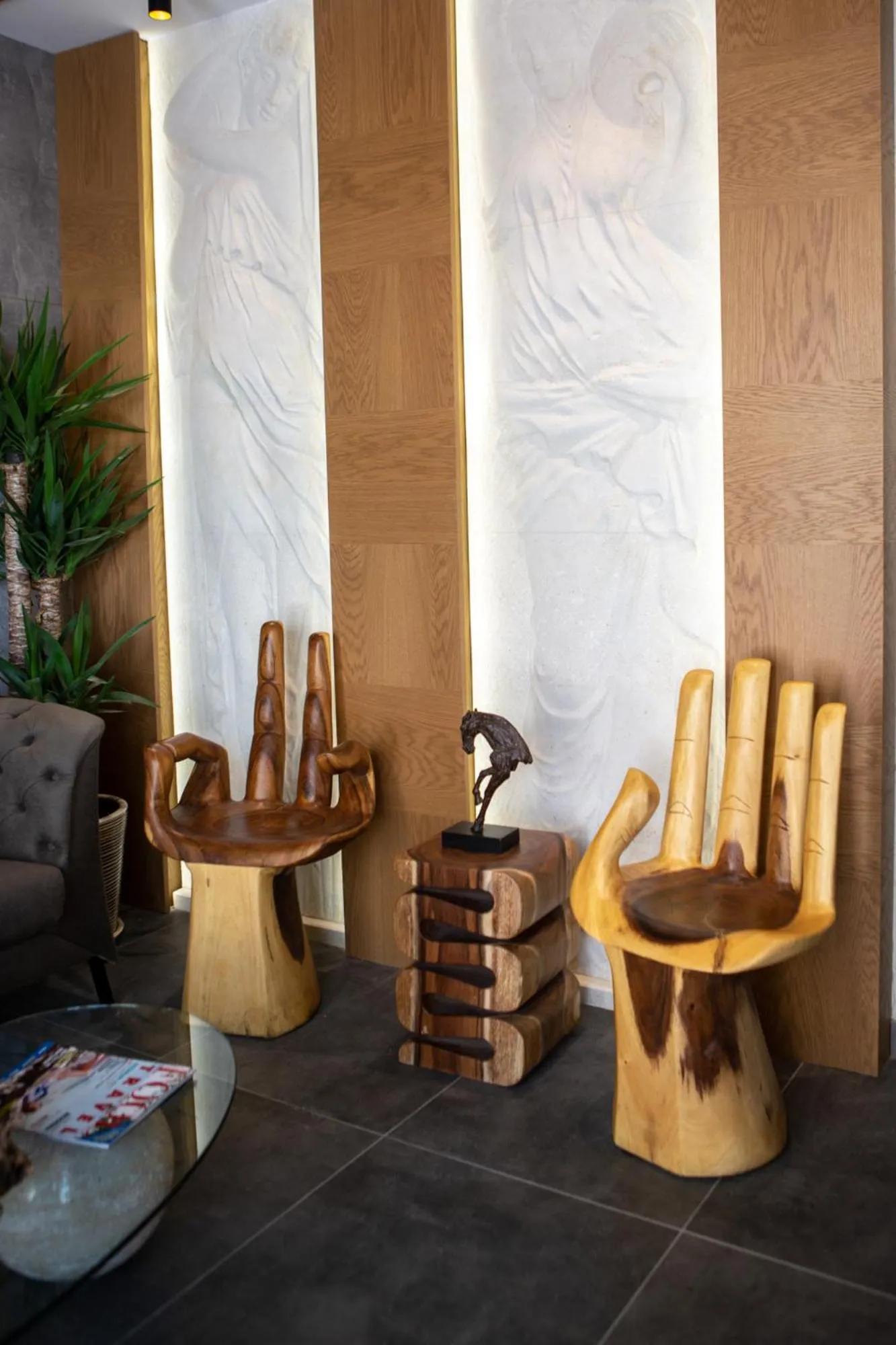 Lobby or reception in The ABC Hotel