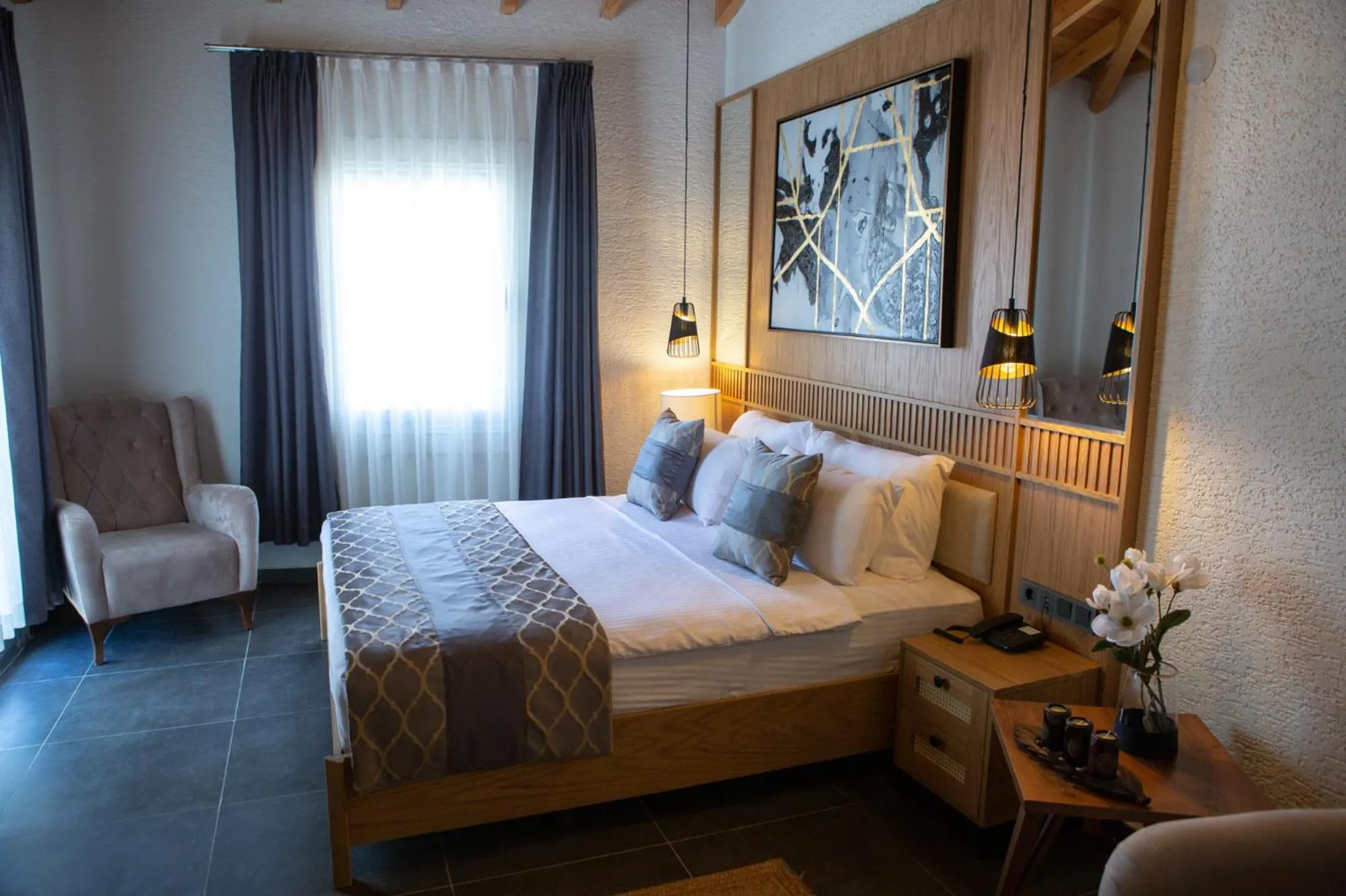 Bed in The ABC Hotel