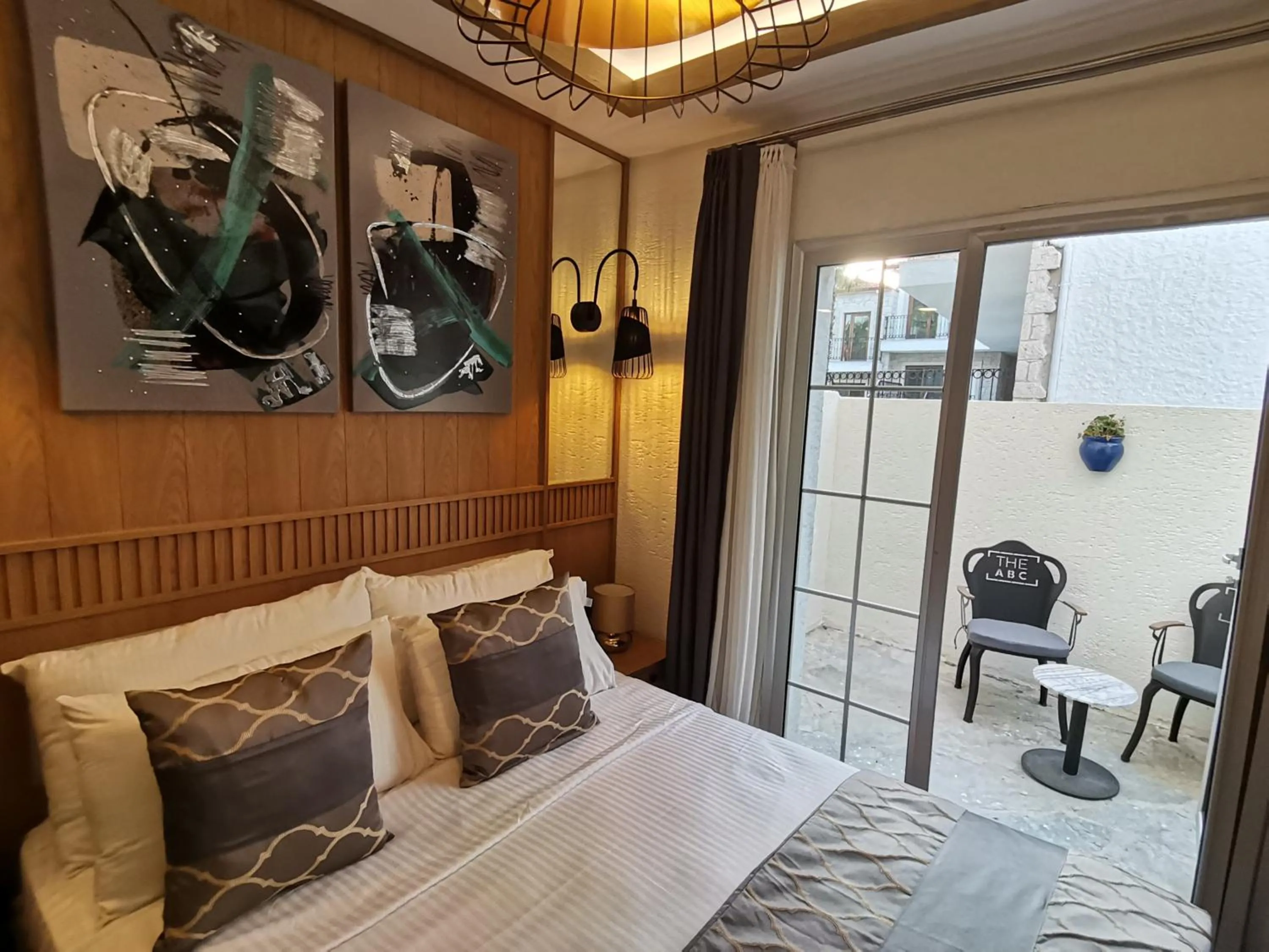 Seating area in The ABC Hotel