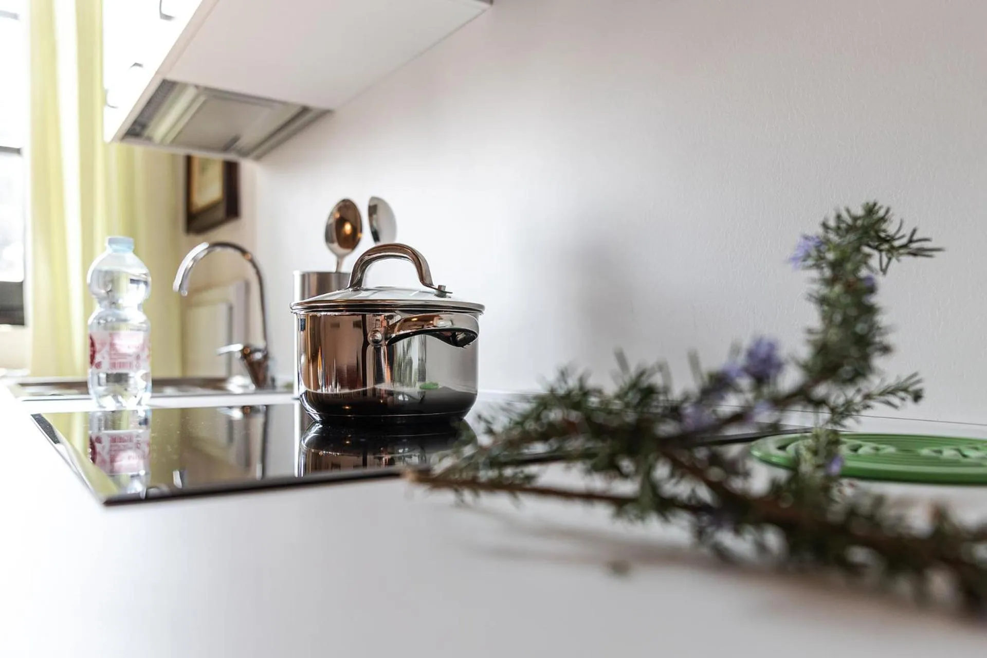 Kitchen or kitchenette in La Locanda di Sant'Anna