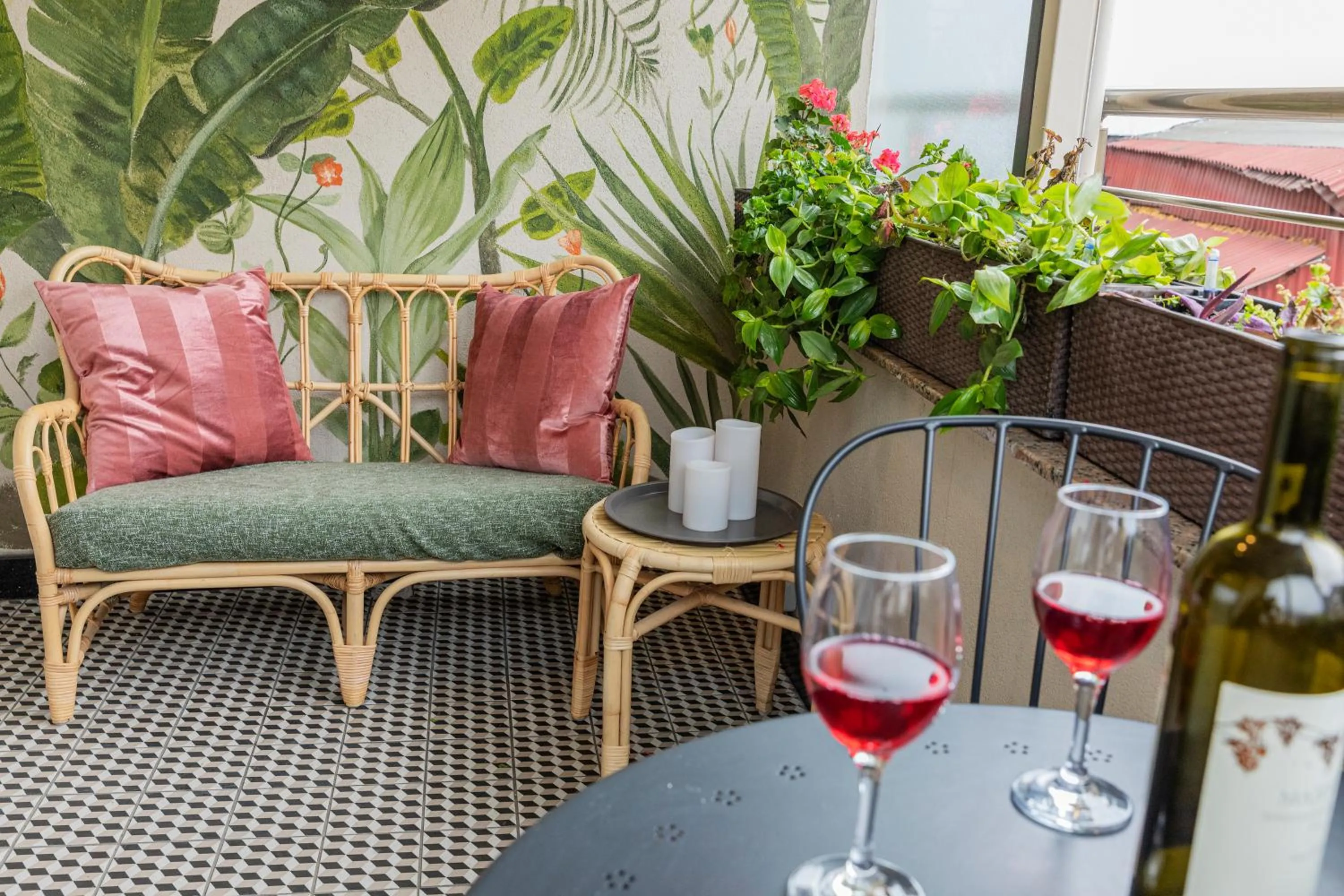 Balcony/Terrace in Ayramin Deluxe Hotel Taksim