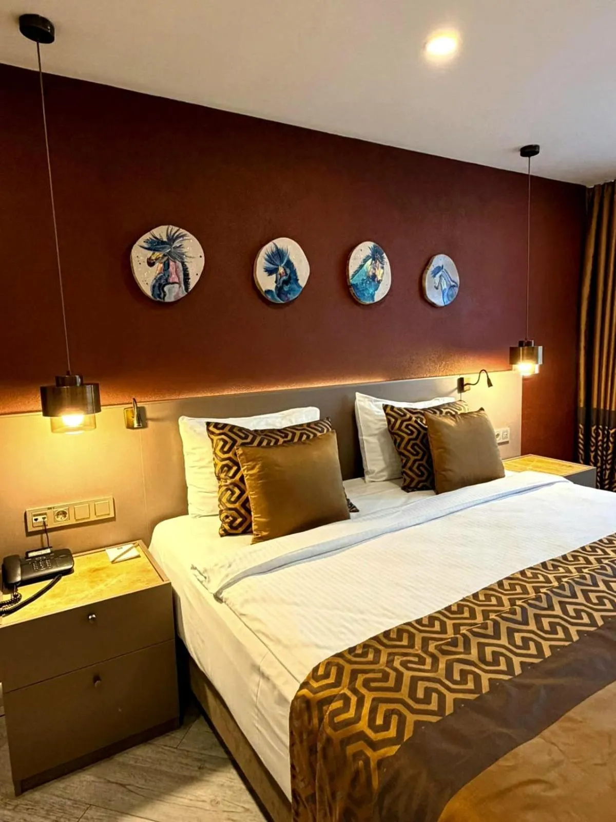 Bed in Ayramin Deluxe Hotel Taksim