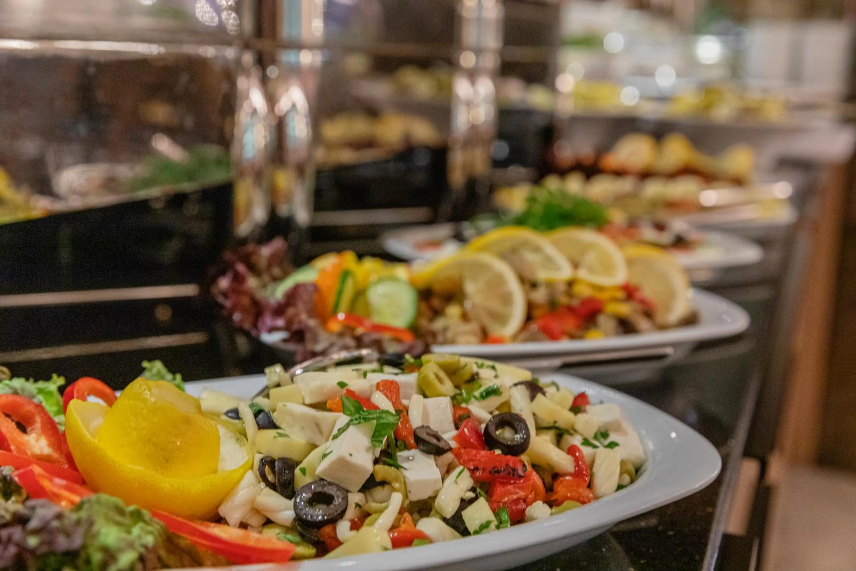 Buffet breakfast in Ayramin Deluxe Hotel Taksim