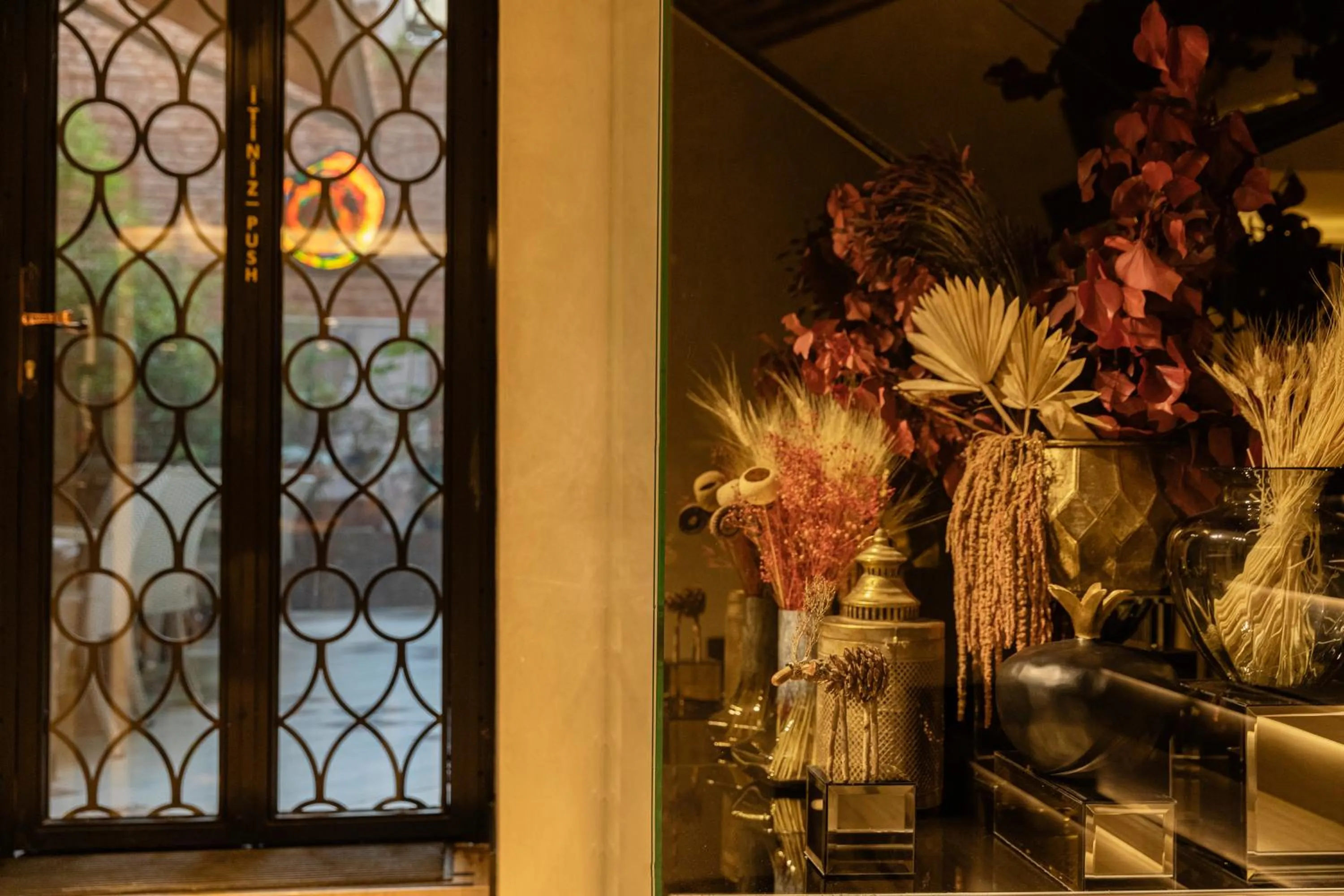 Decorative detail in Ayramin Deluxe Hotel Taksim