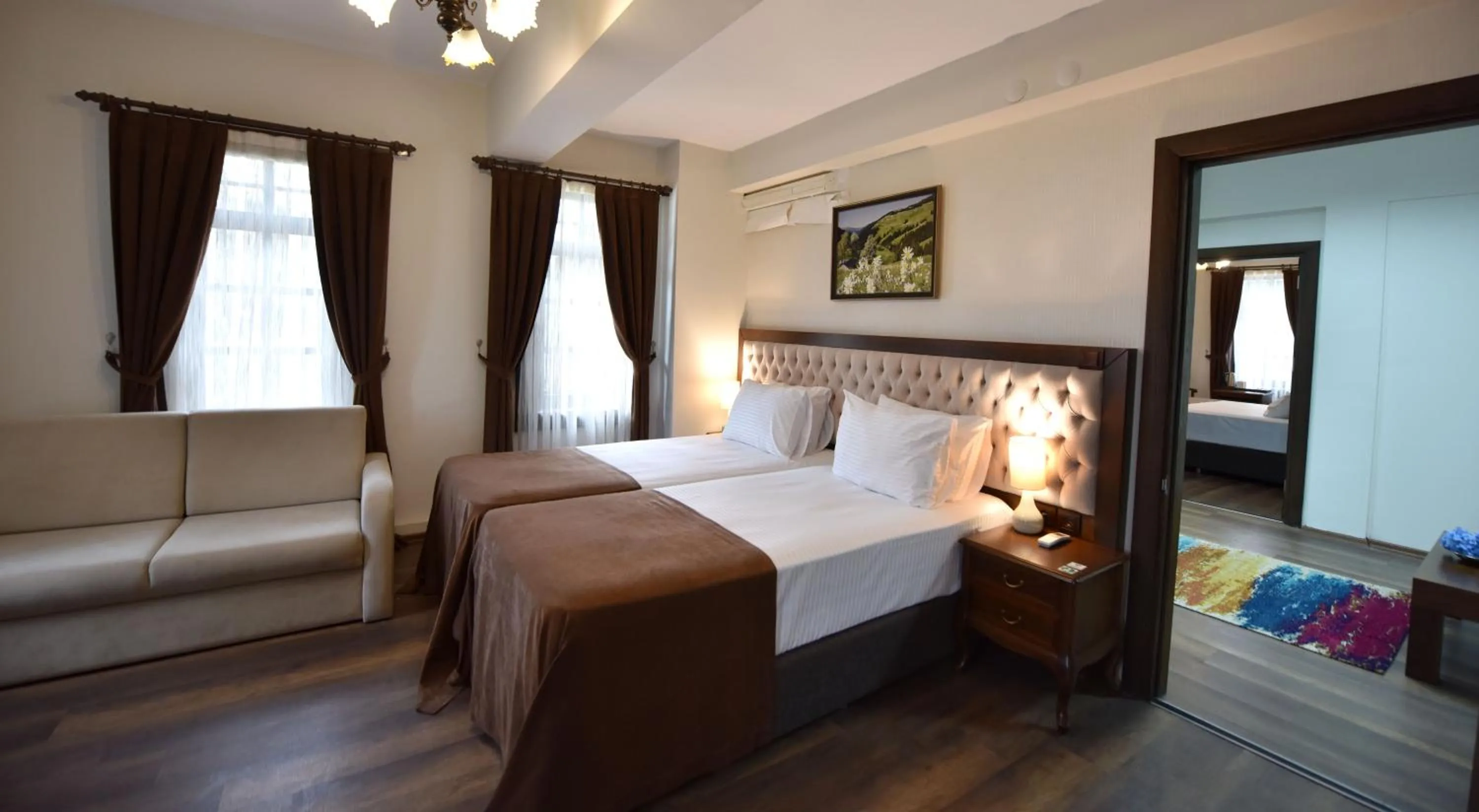 Bed in Zagnospasa Konaklari