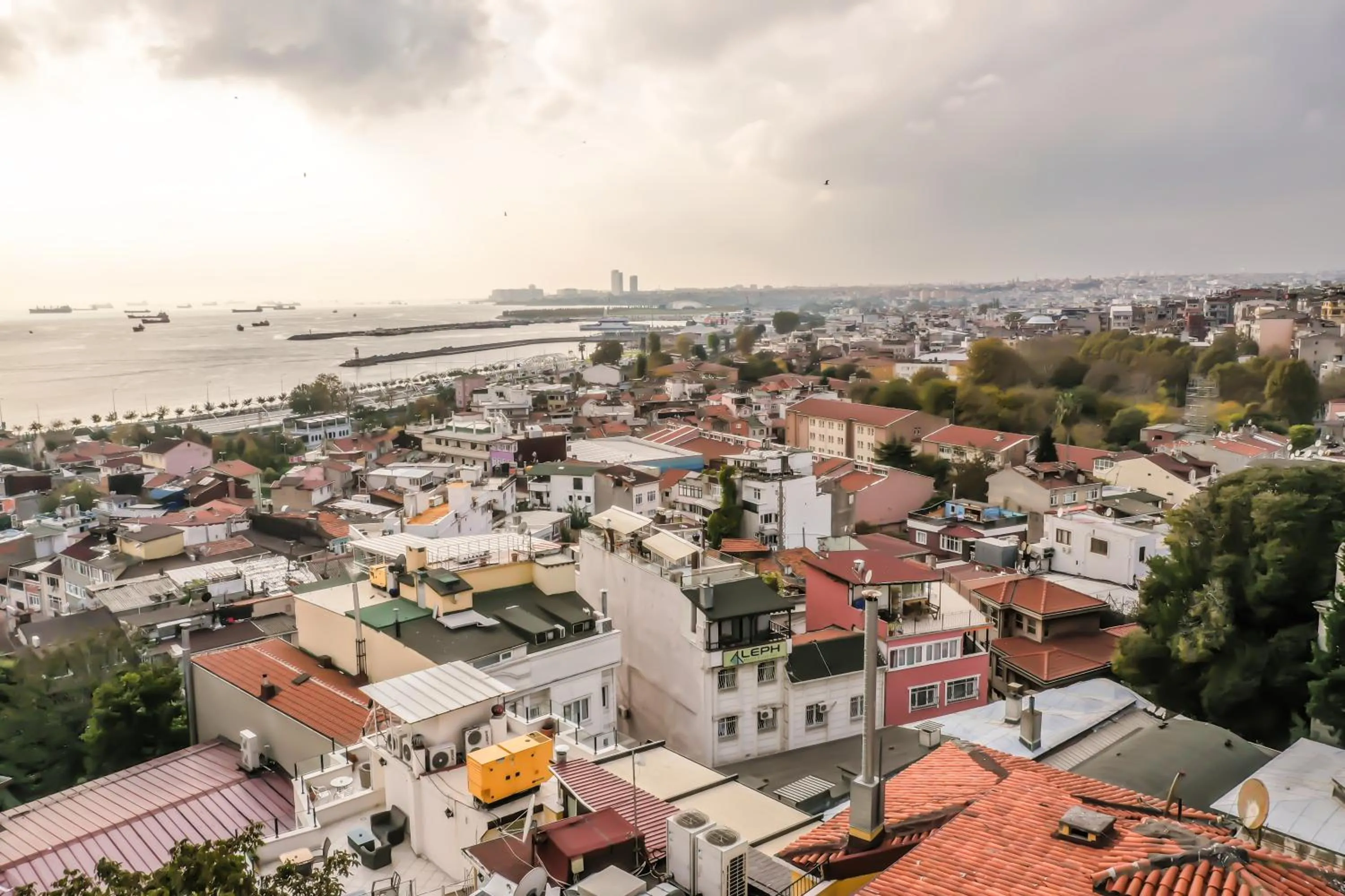 Bird's eye view in Camelot Apartment