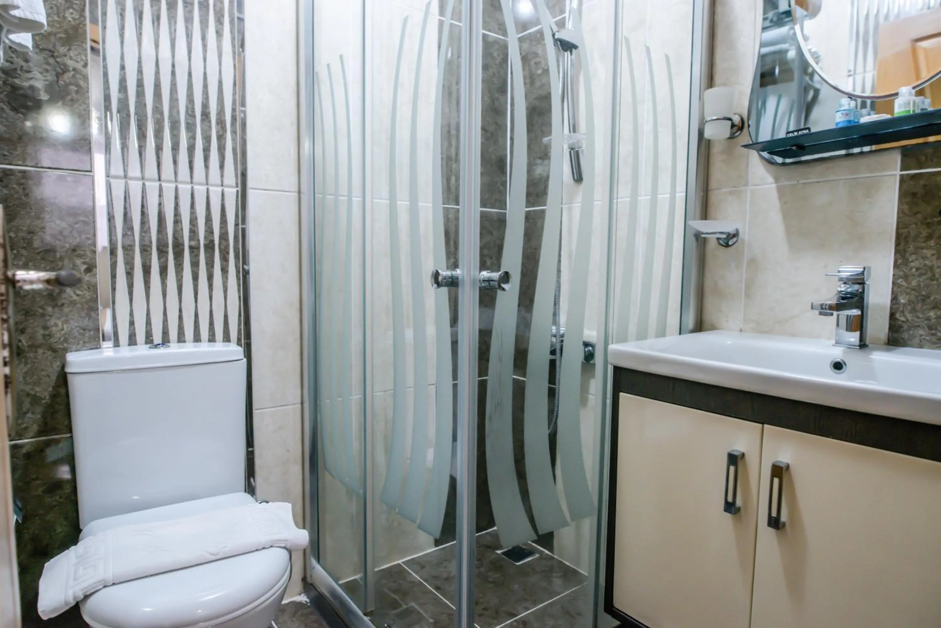 Bathroom in Camelot Apartment