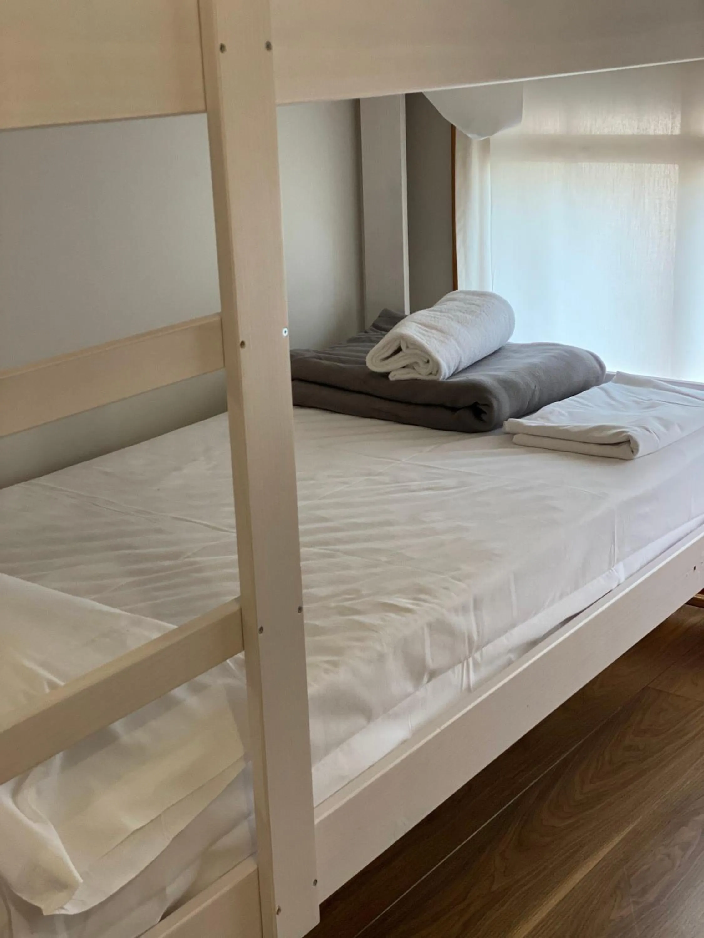 Bed in Albergue Jakue