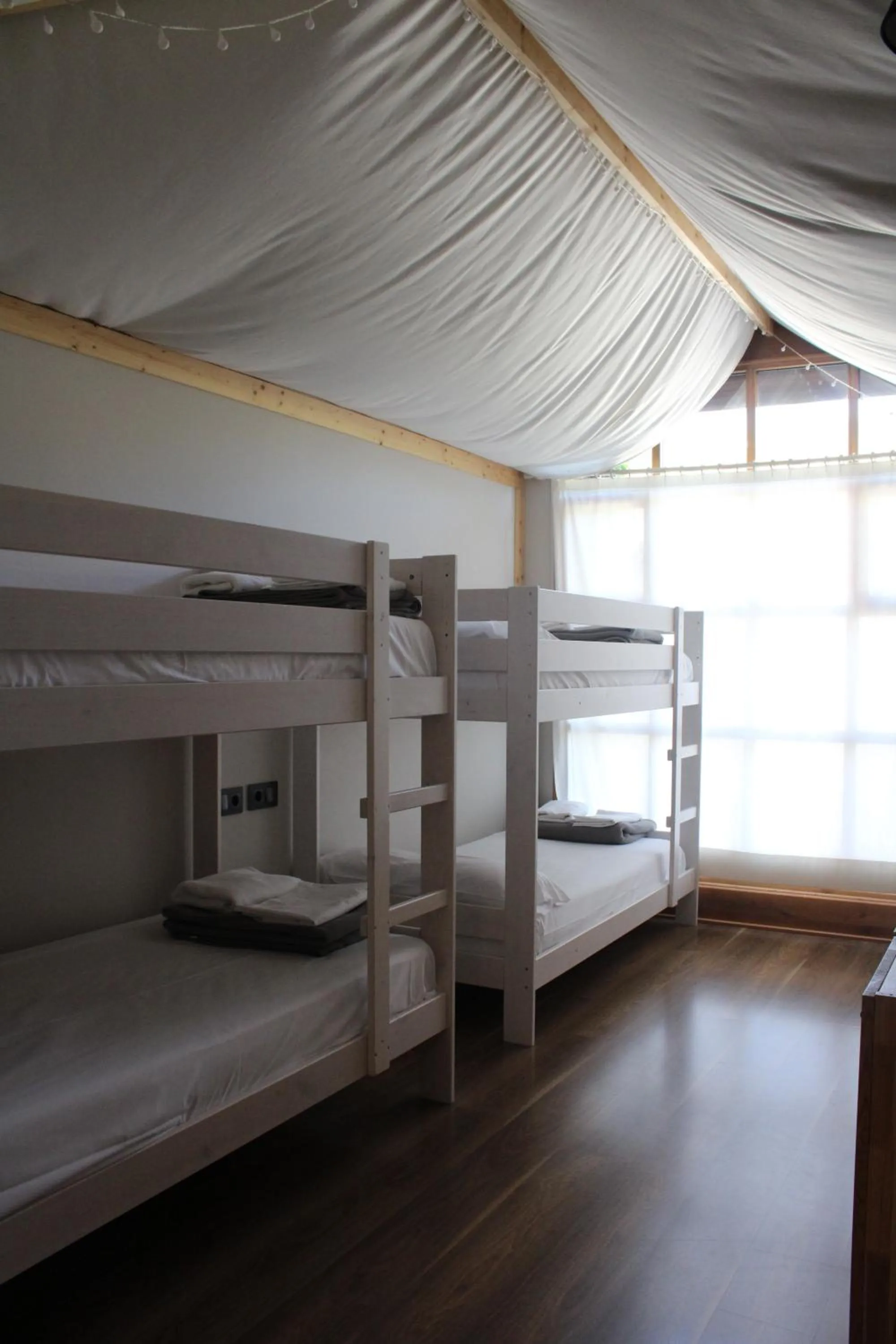 Bed in Albergue Jakue