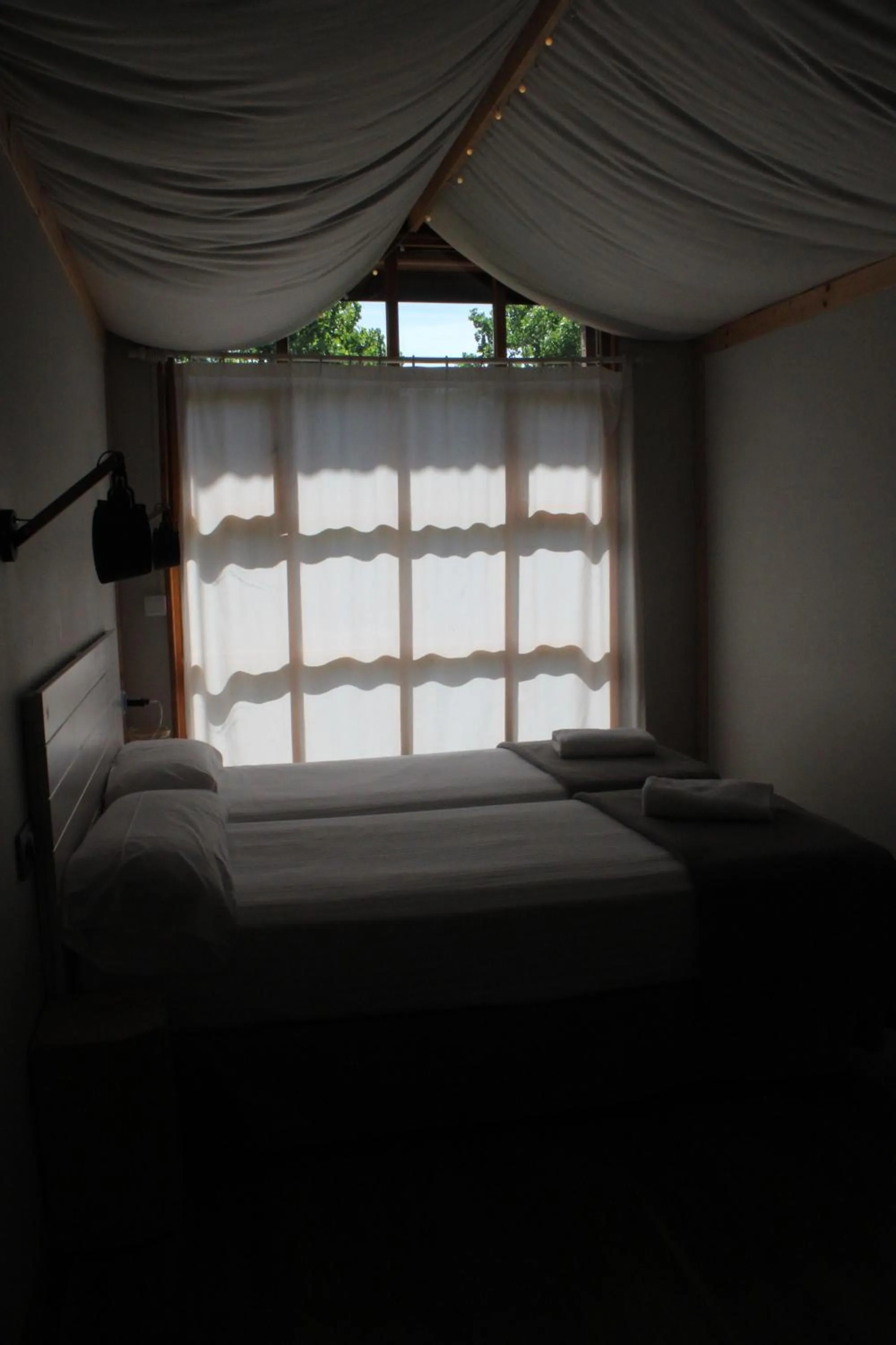 Bed in Albergue Jakue