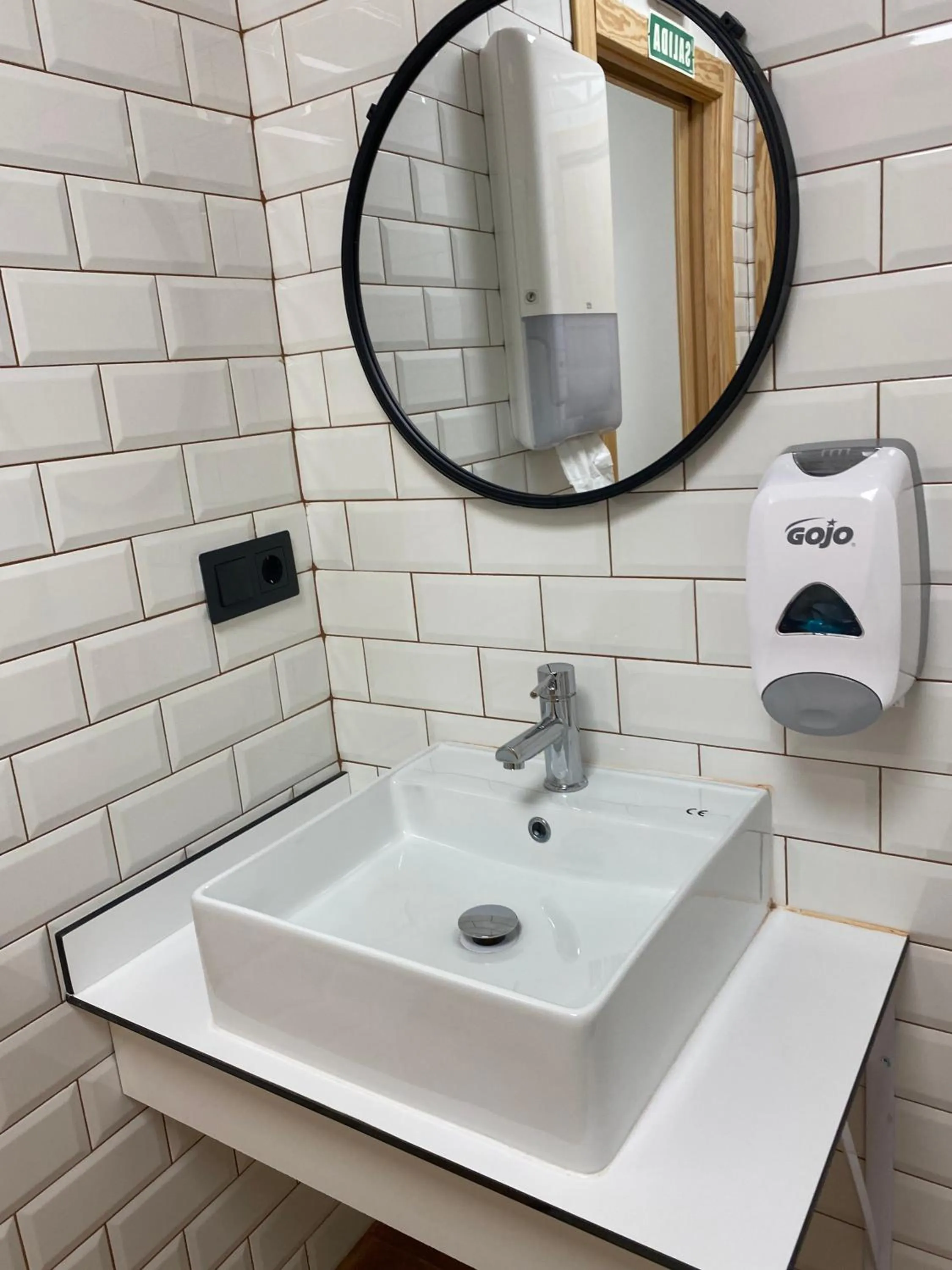 Bathroom in Albergue Jakue