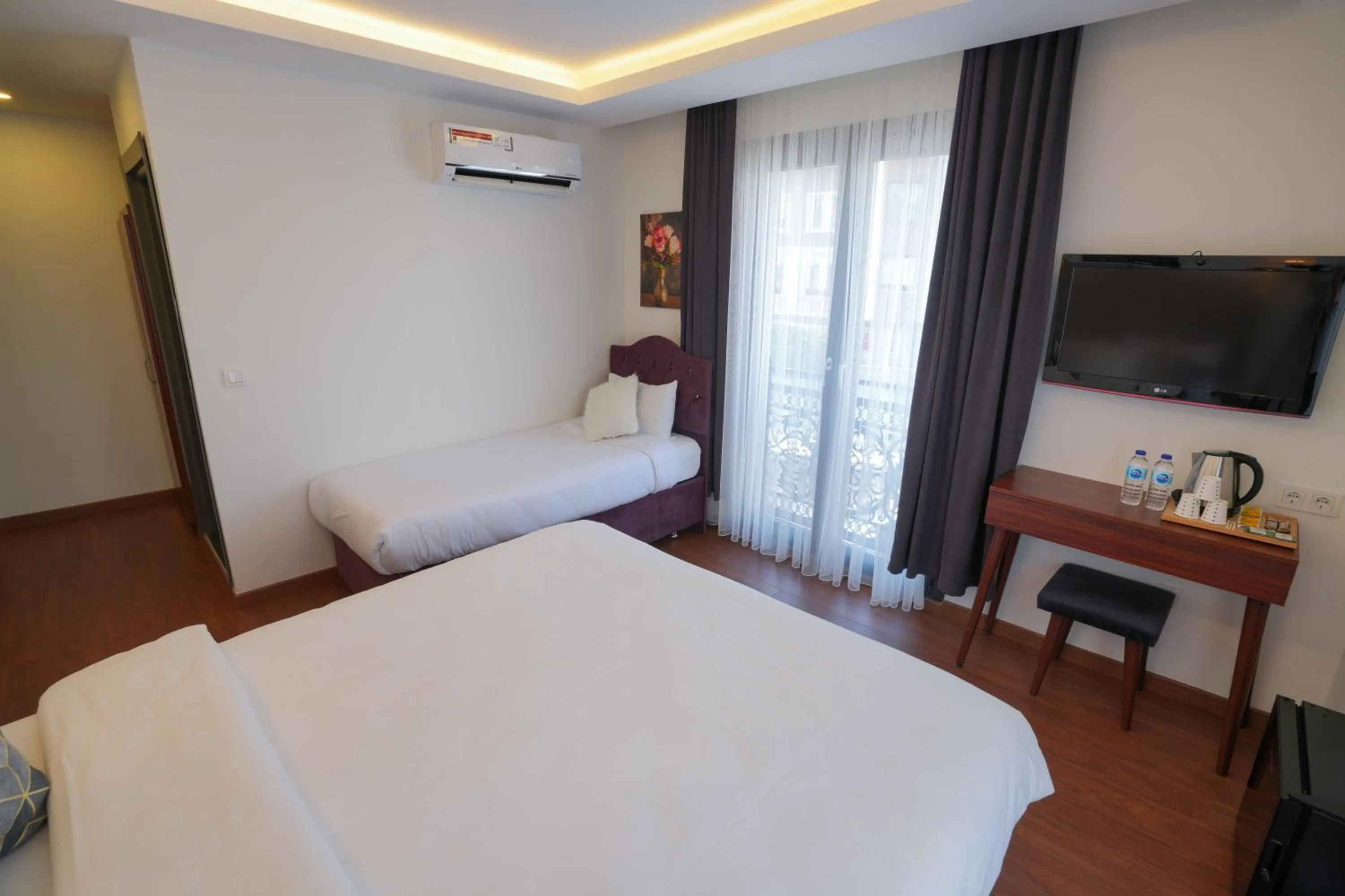 Bed in Violin Hotel Sultanahmet